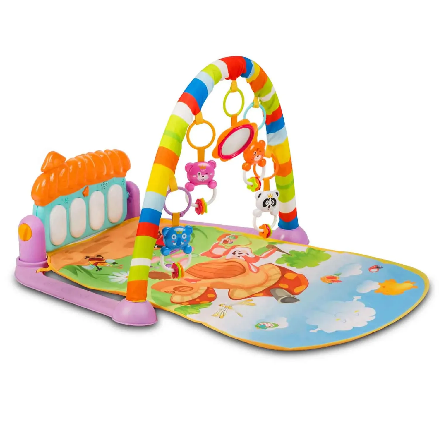 Interaktyvus edukacinis kilimėlis „Ricokids“ su pianinu – 7315 - nuotrauka 1