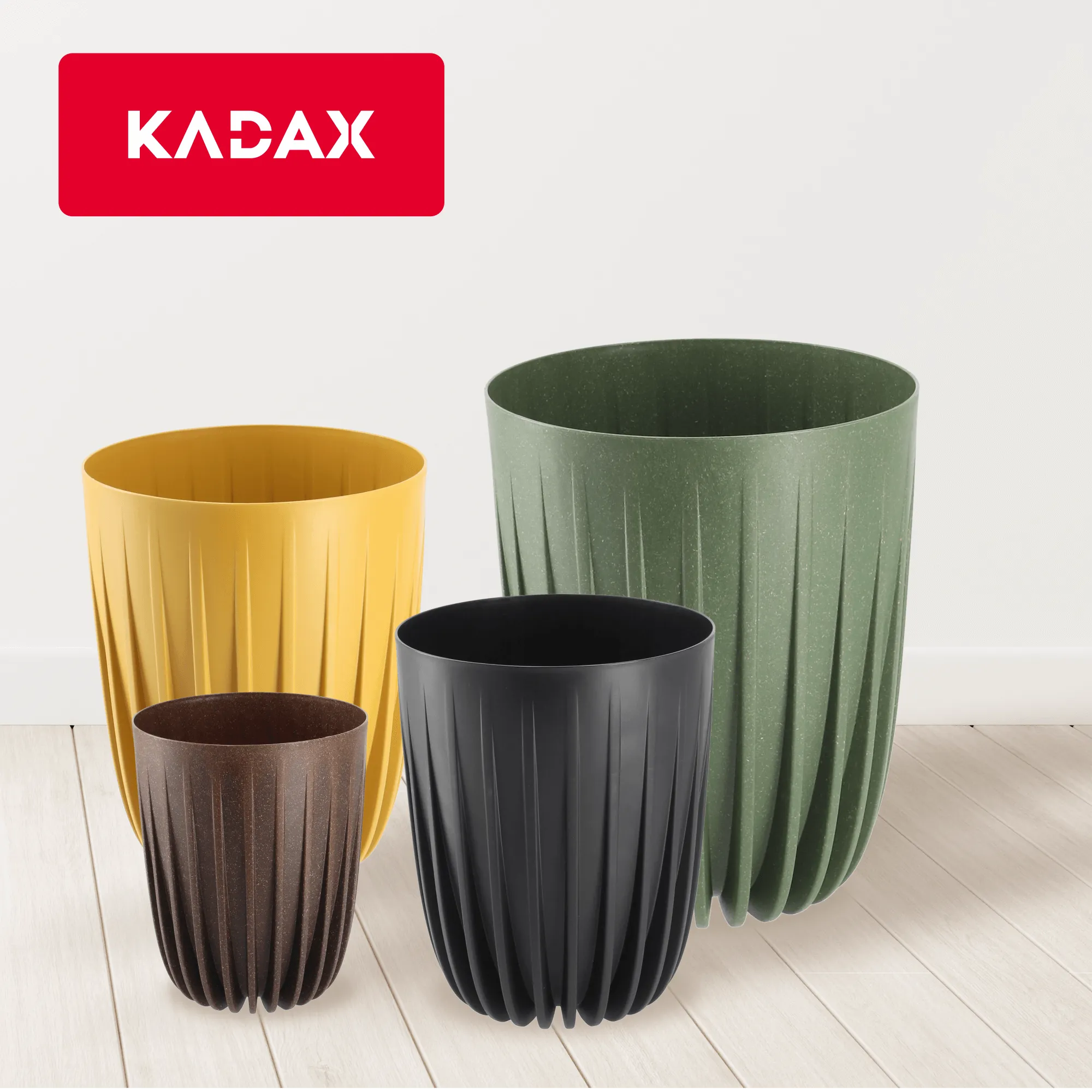 Costa ekologiškas vazonas su įdėklu 19 cm