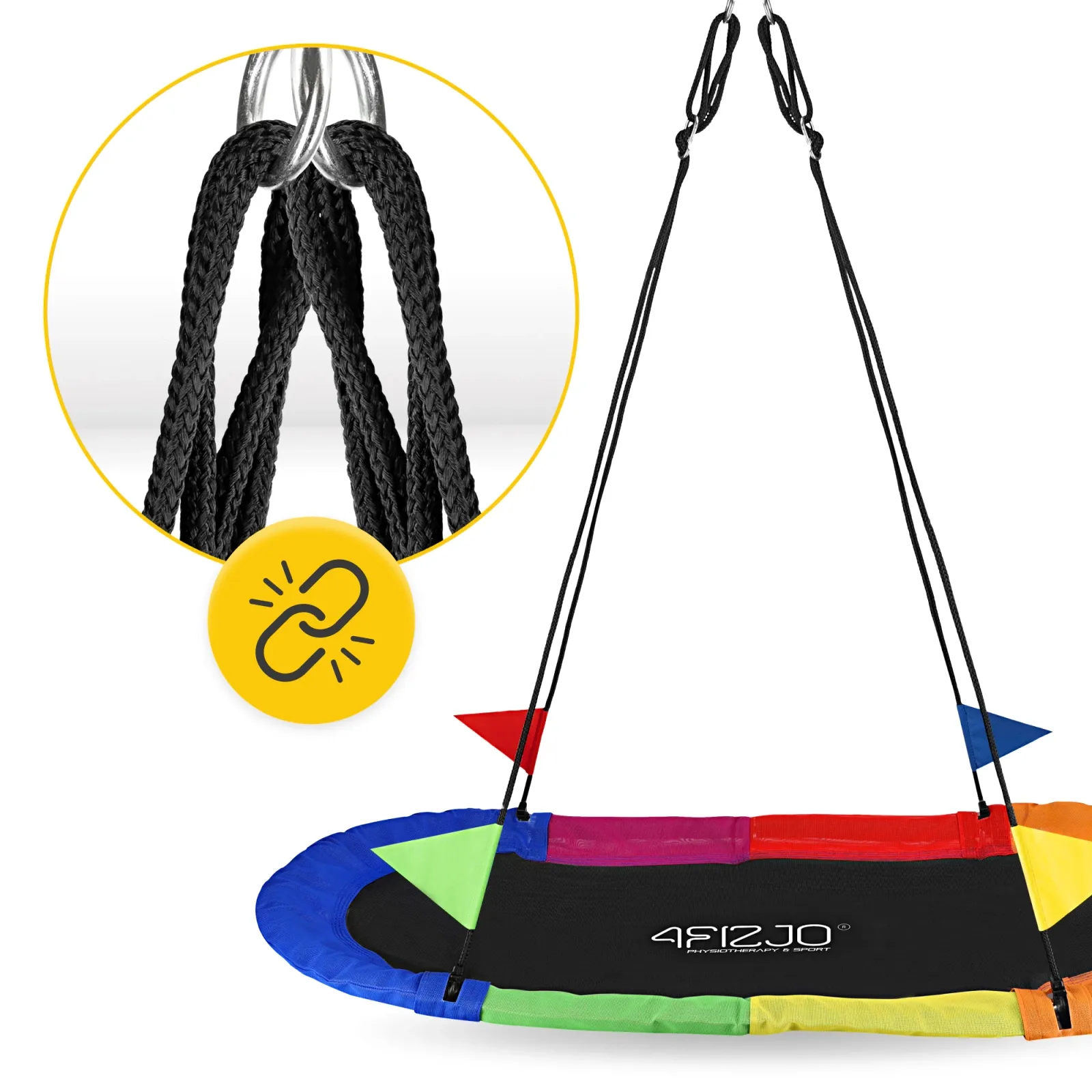 Vaikiškos sodo sūpynės „Stork%27s Nest“ 165 cm