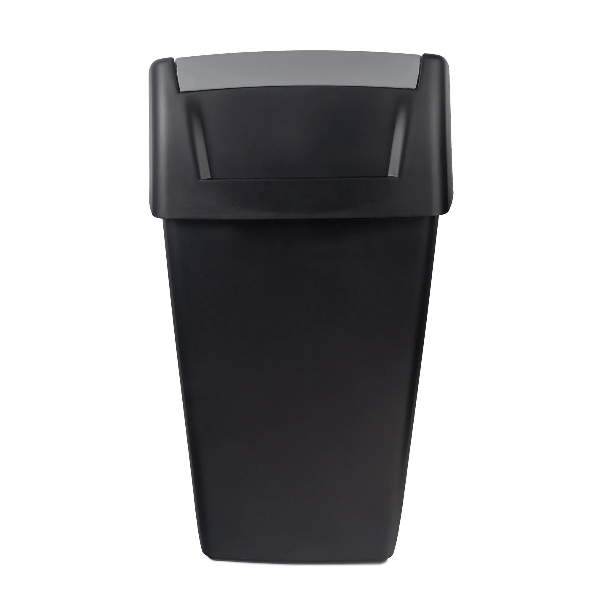Curver šiukšliadėžė su atlenkiamu viršumi, juoda, 10 l