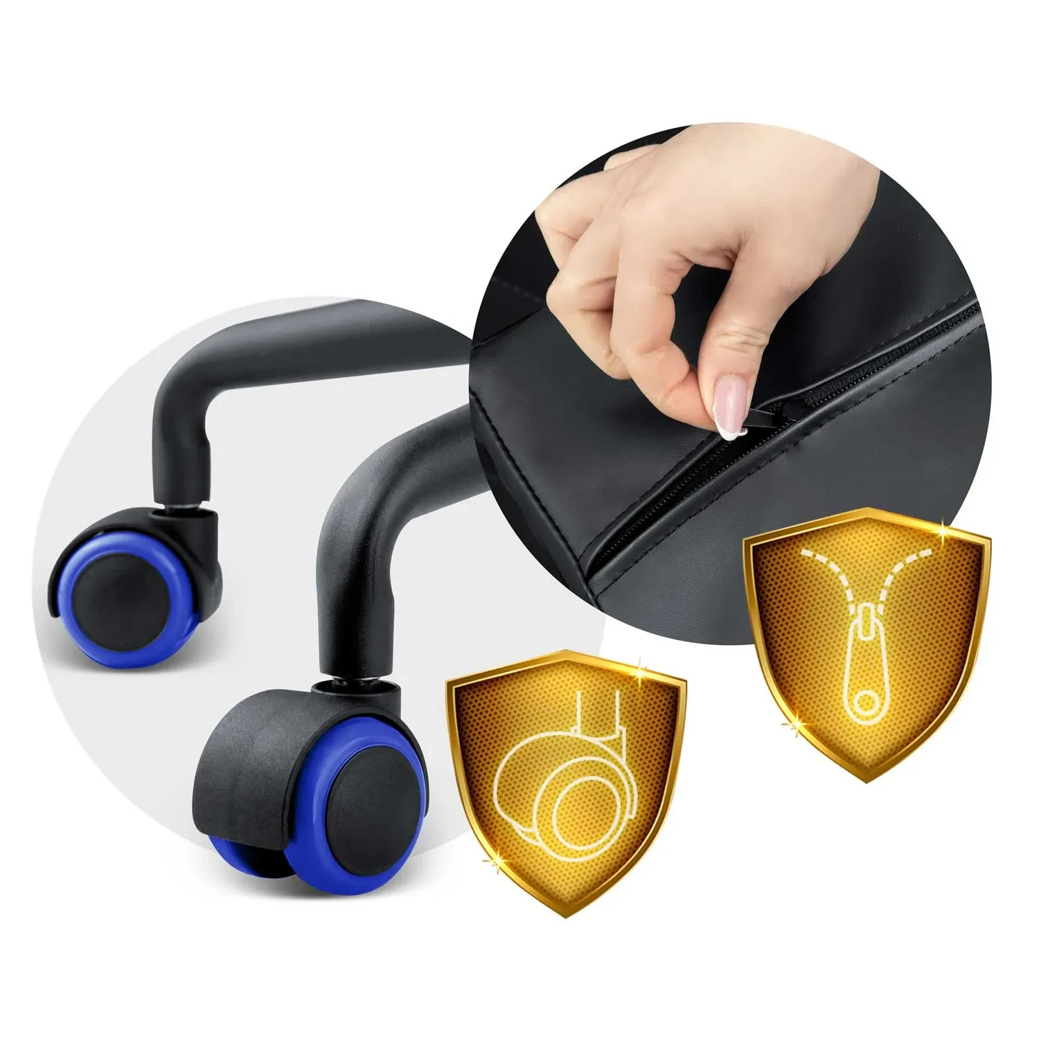 „Sofotel Yasuo“ žaidimų kėdė – mėlyna – 2591 - nuotrauka 1