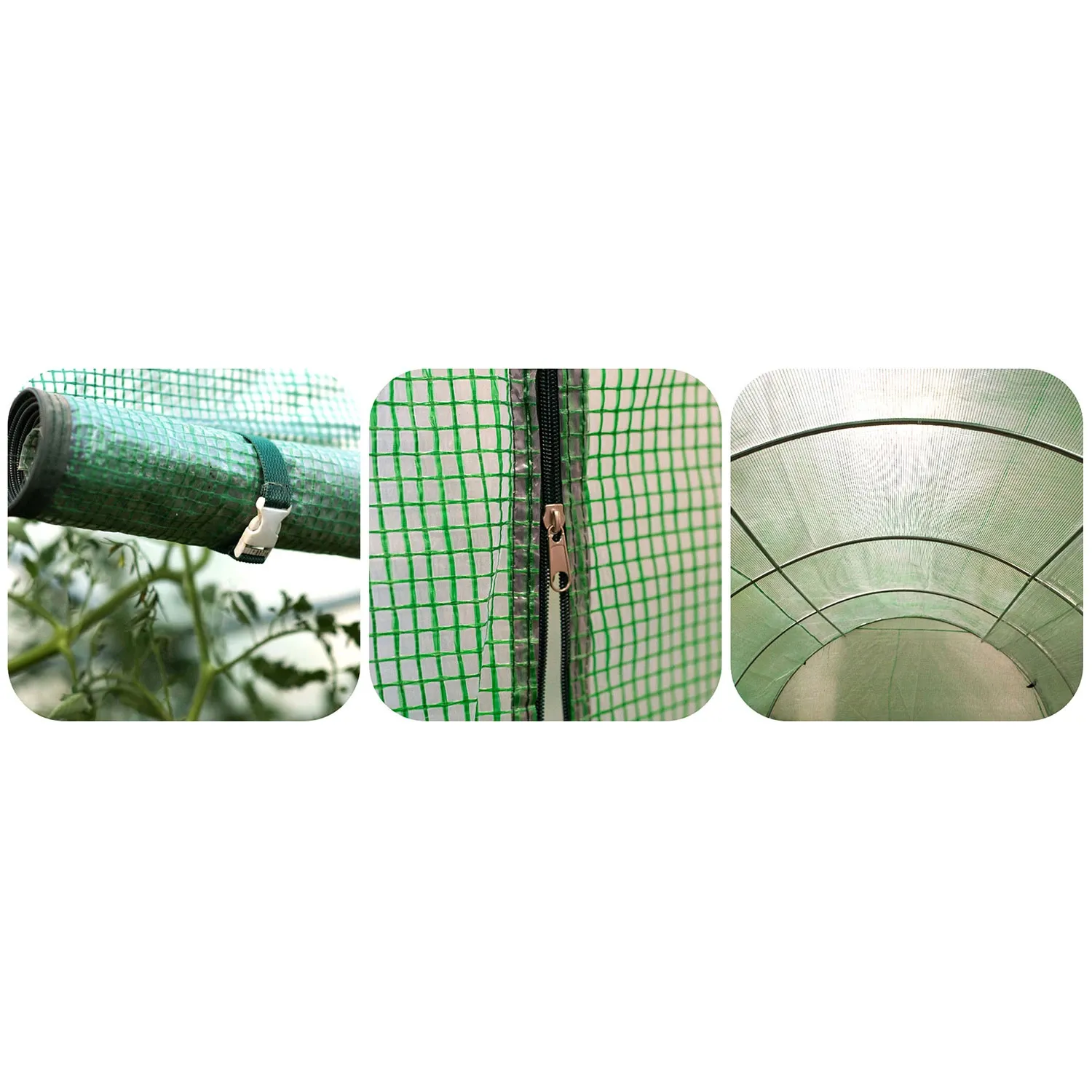 Sodo tunelis 3 x 4,5 m (13,5 m2) Plonos - nuotrauka 1