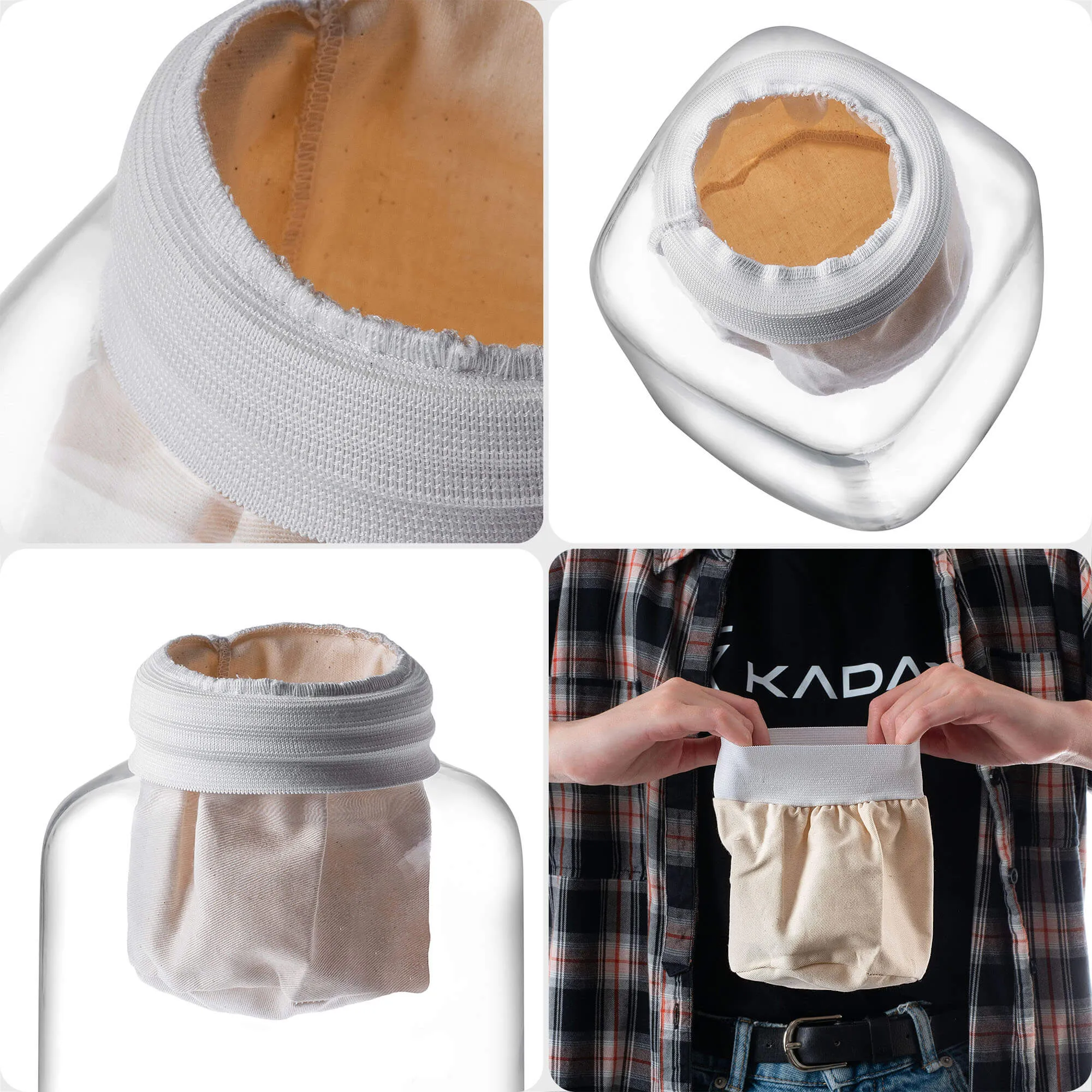 Orvieto 1 l tinktūros filtravimo maišelis