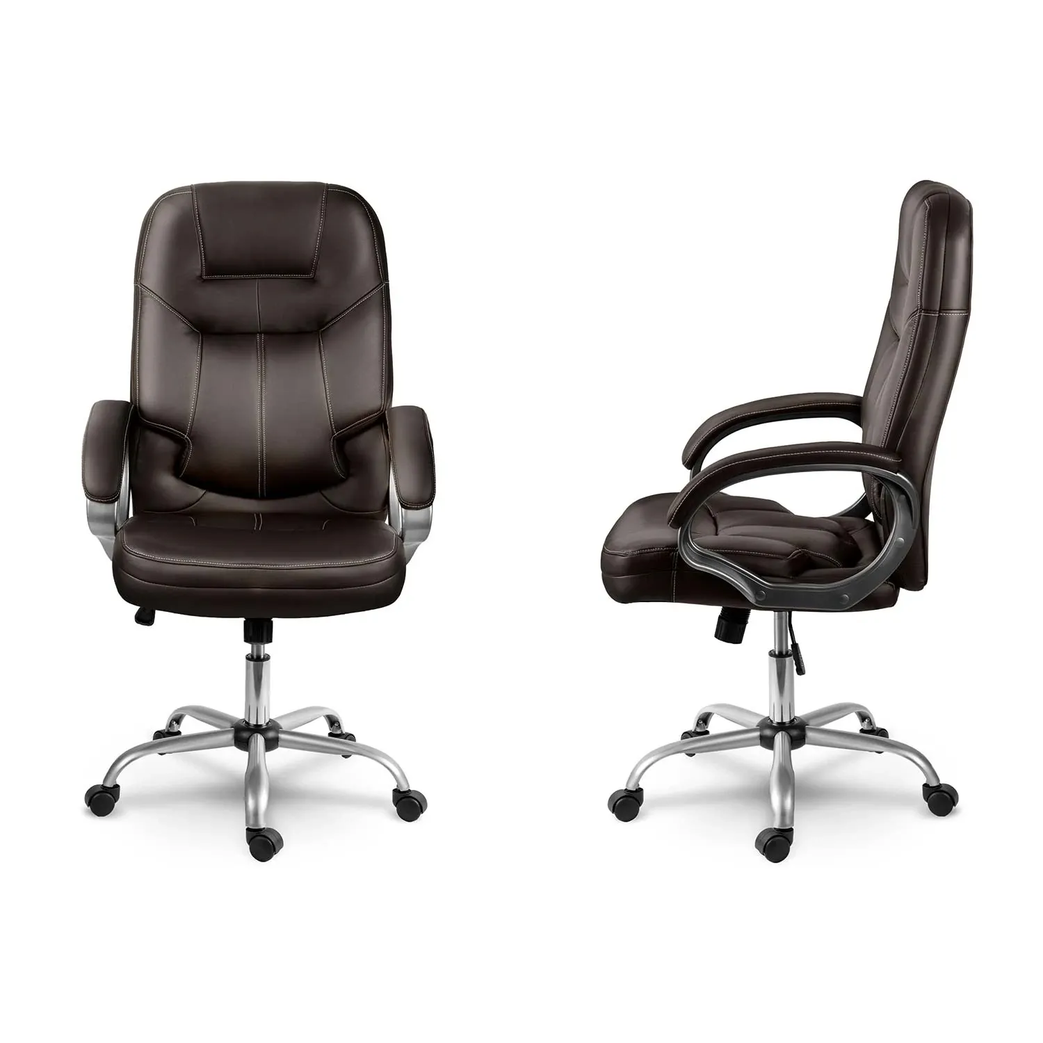 Sofotel tamsiai ruda besisukanti biuro kėdė - nuotrauka 1