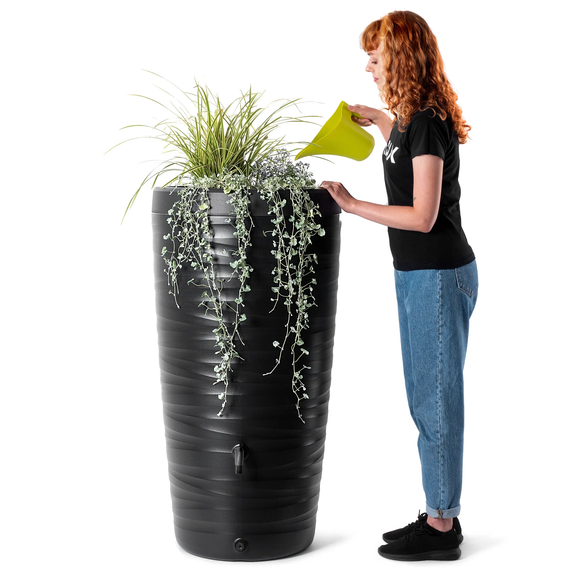 Maser 240L lietaus vandens bakas + prijungimo komplektas