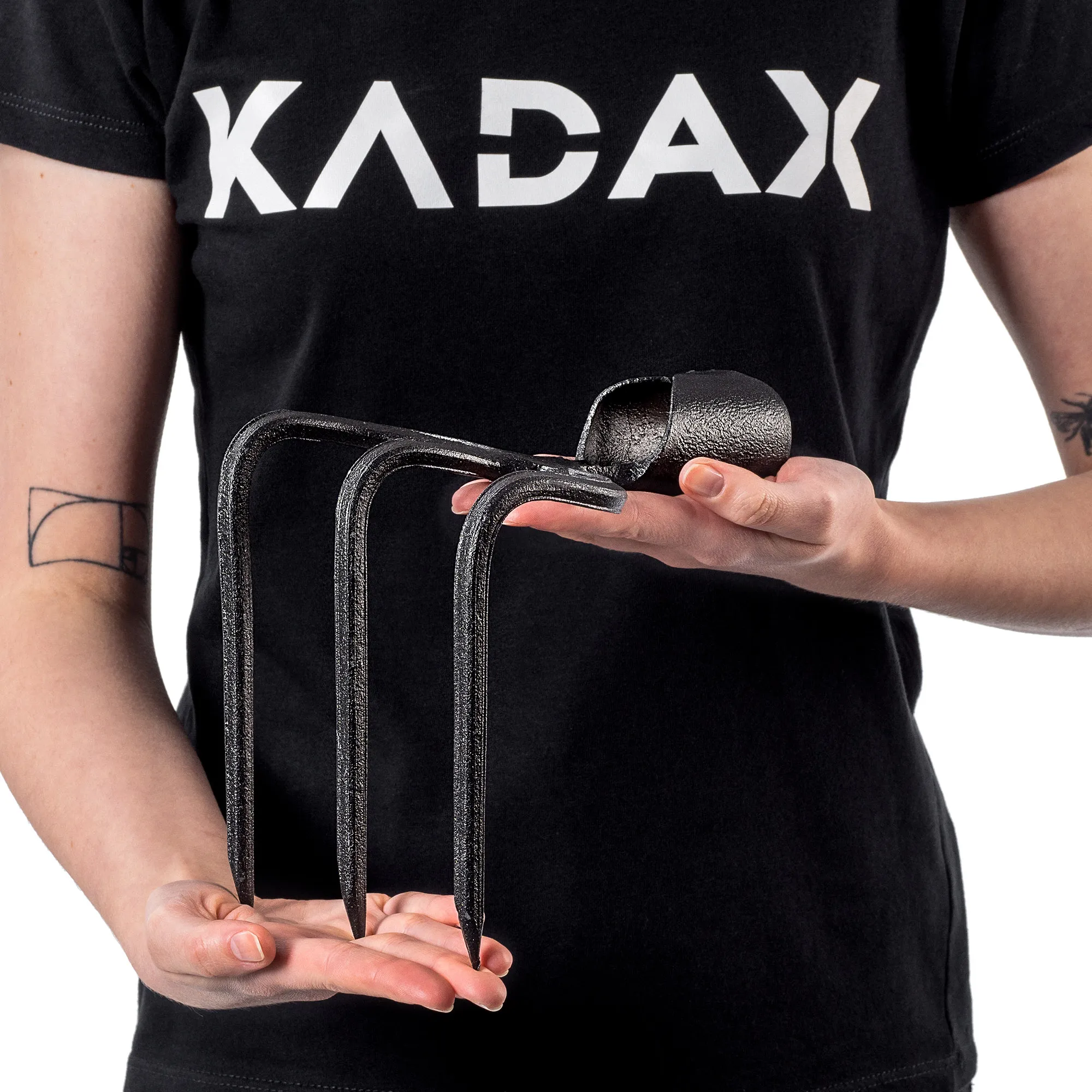 Morand 3 dantų kabliai be koto