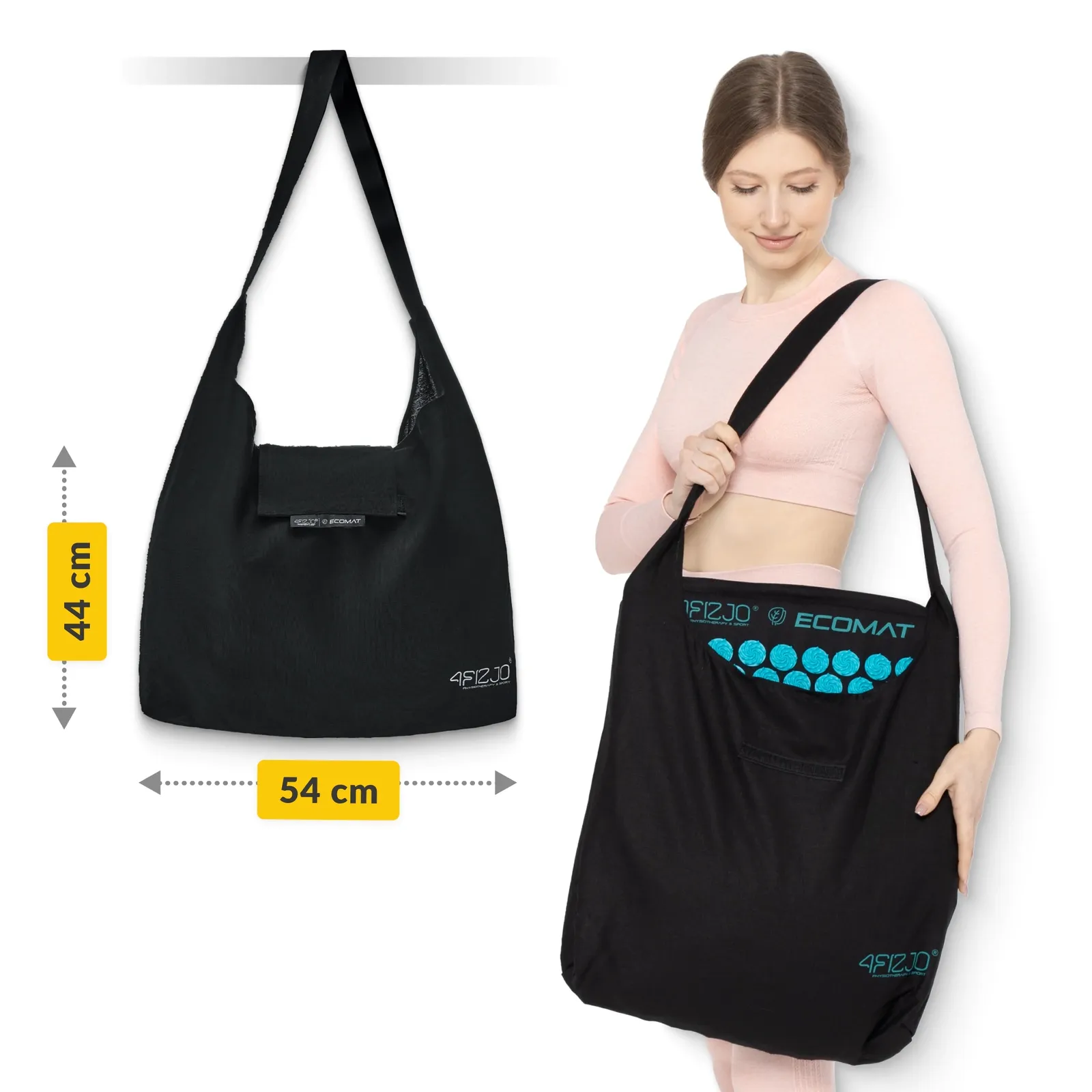 EKO akupresūros kilimėlis su pagalve