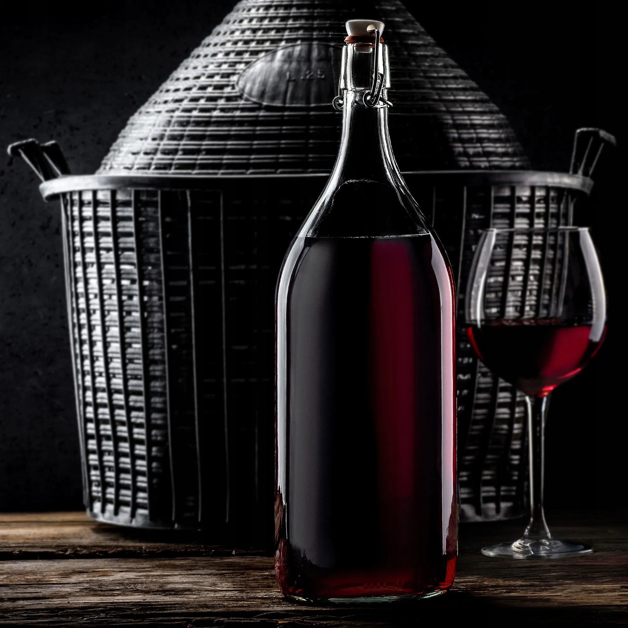 Butelis su mechaniniu kamščiu 1,9 l