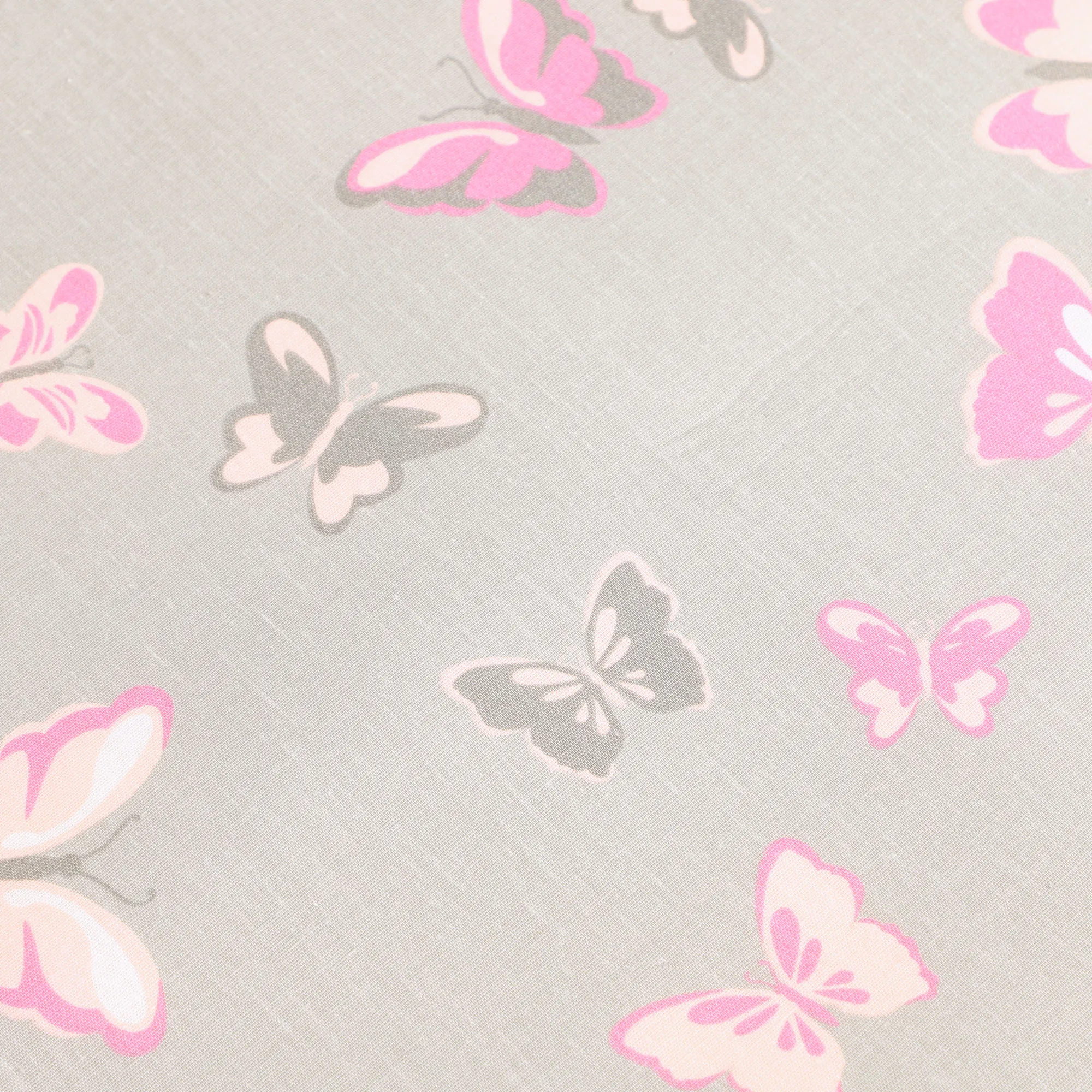 Viseu lyginimo lentos užvalkalas, tamprus, 115×40 cm, drugeliai