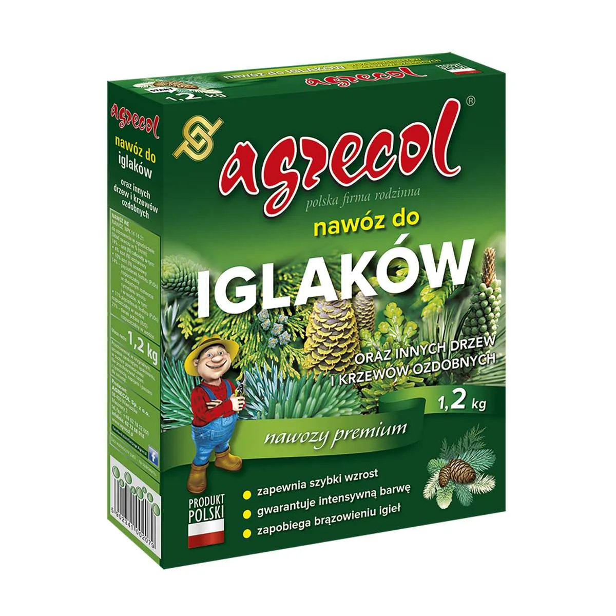 Agrecol trąšos spygliuočiams 1,2 kg