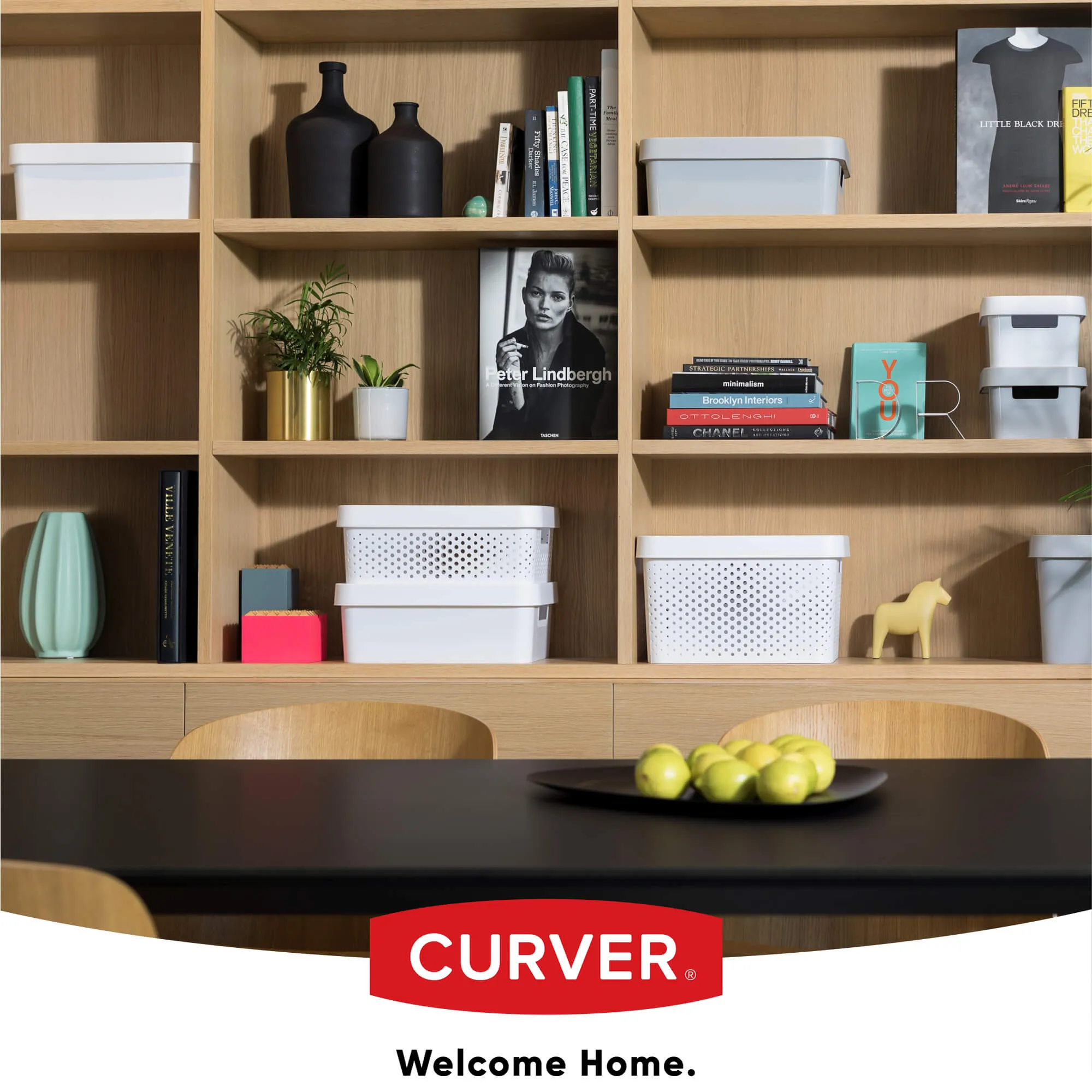 „Infinity Curver“ 4,5 l ažūrinis indas su dangteliu, baltas