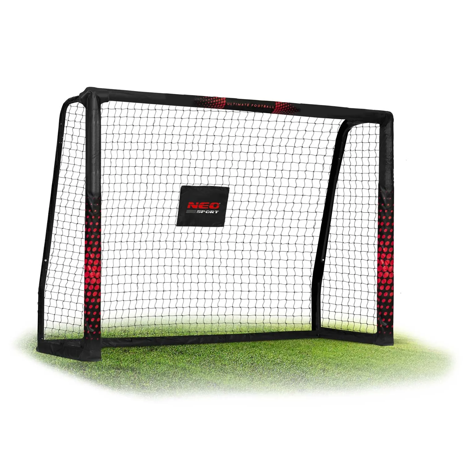 Futbolo vartai 180 x 120 x 60 cm NS-463 juodi ir raudoni - nuotrauka 1