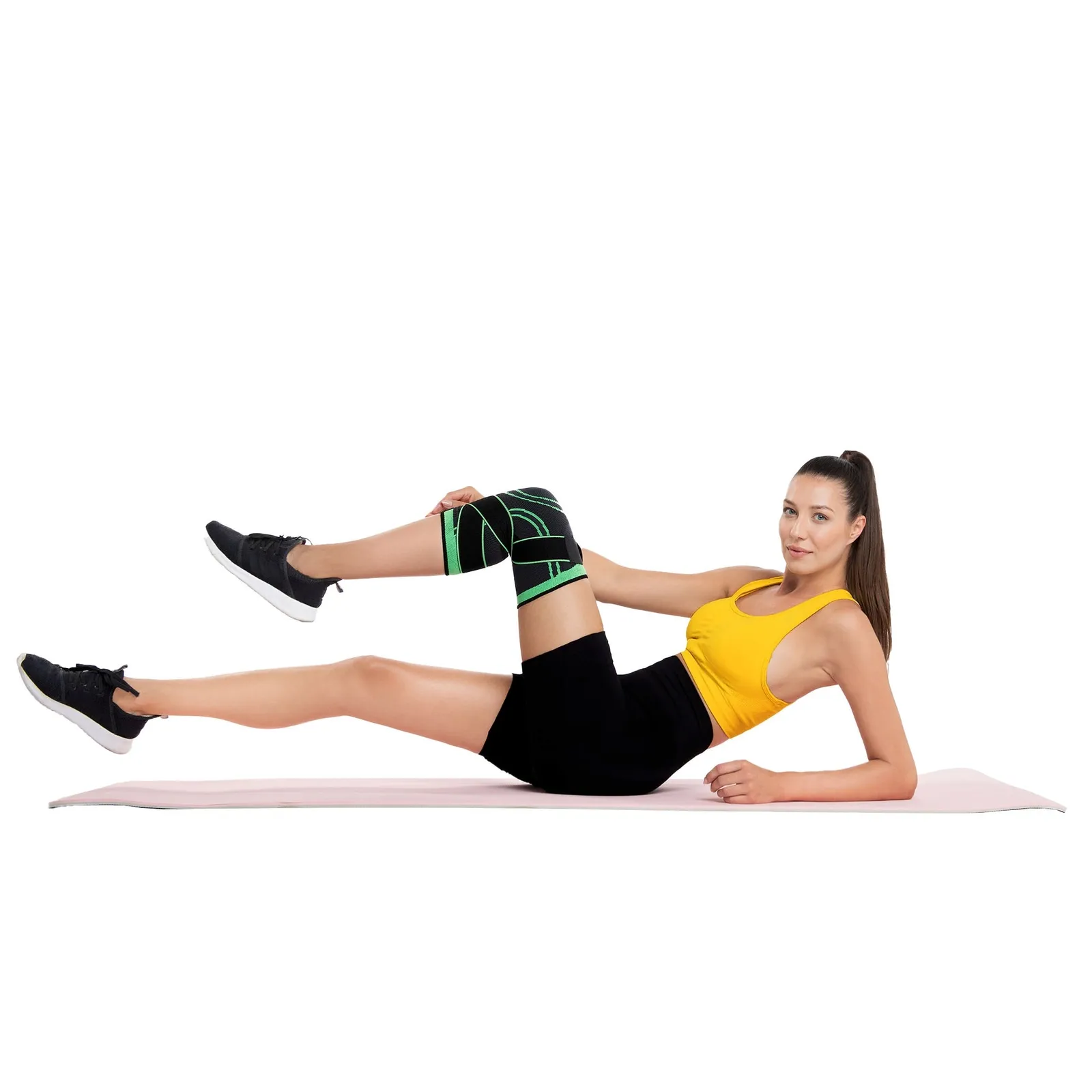 XXL elastinė kelio atrama