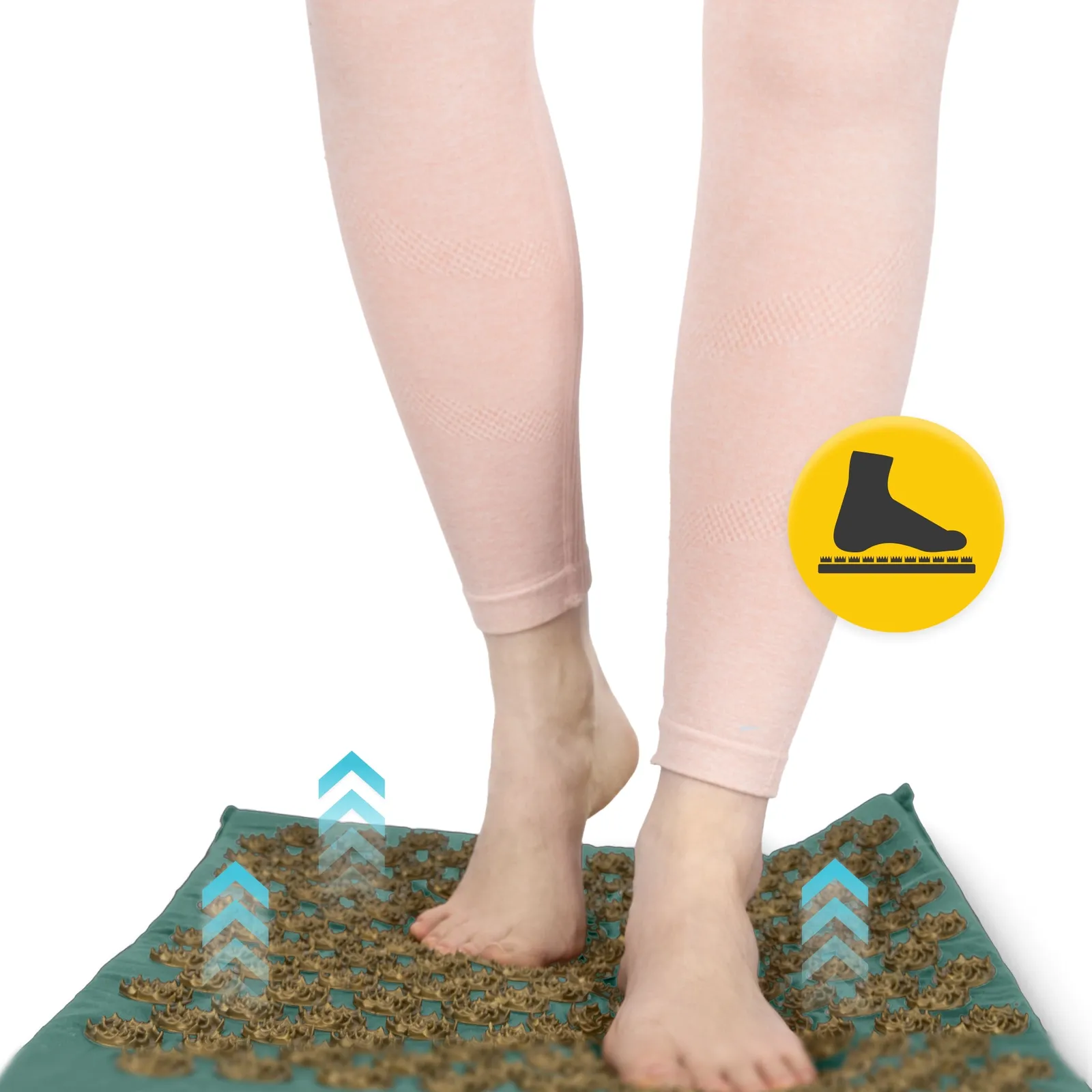 EKO akupresūros kilimėlis su pagalve