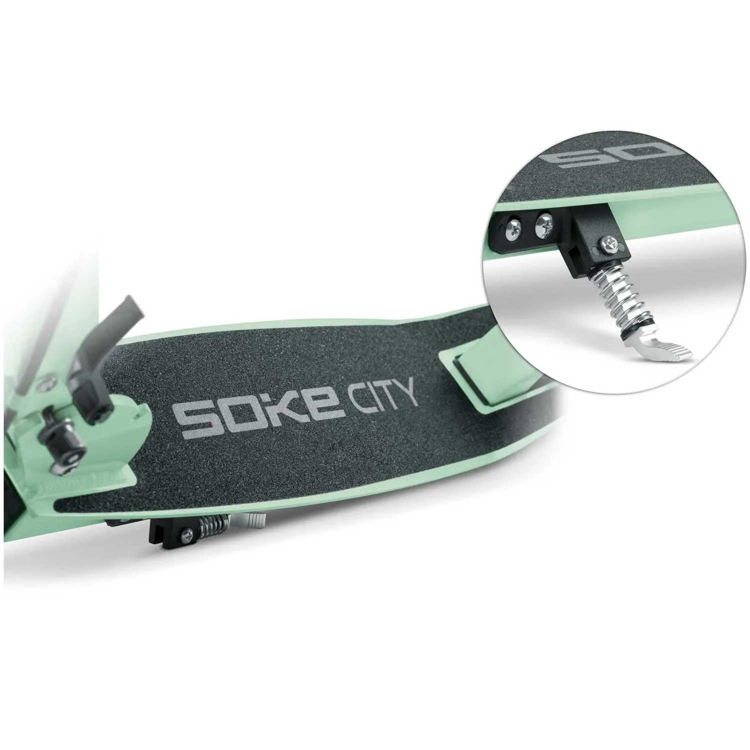 Soke City žalias paspirtukas - nuotrauka 1