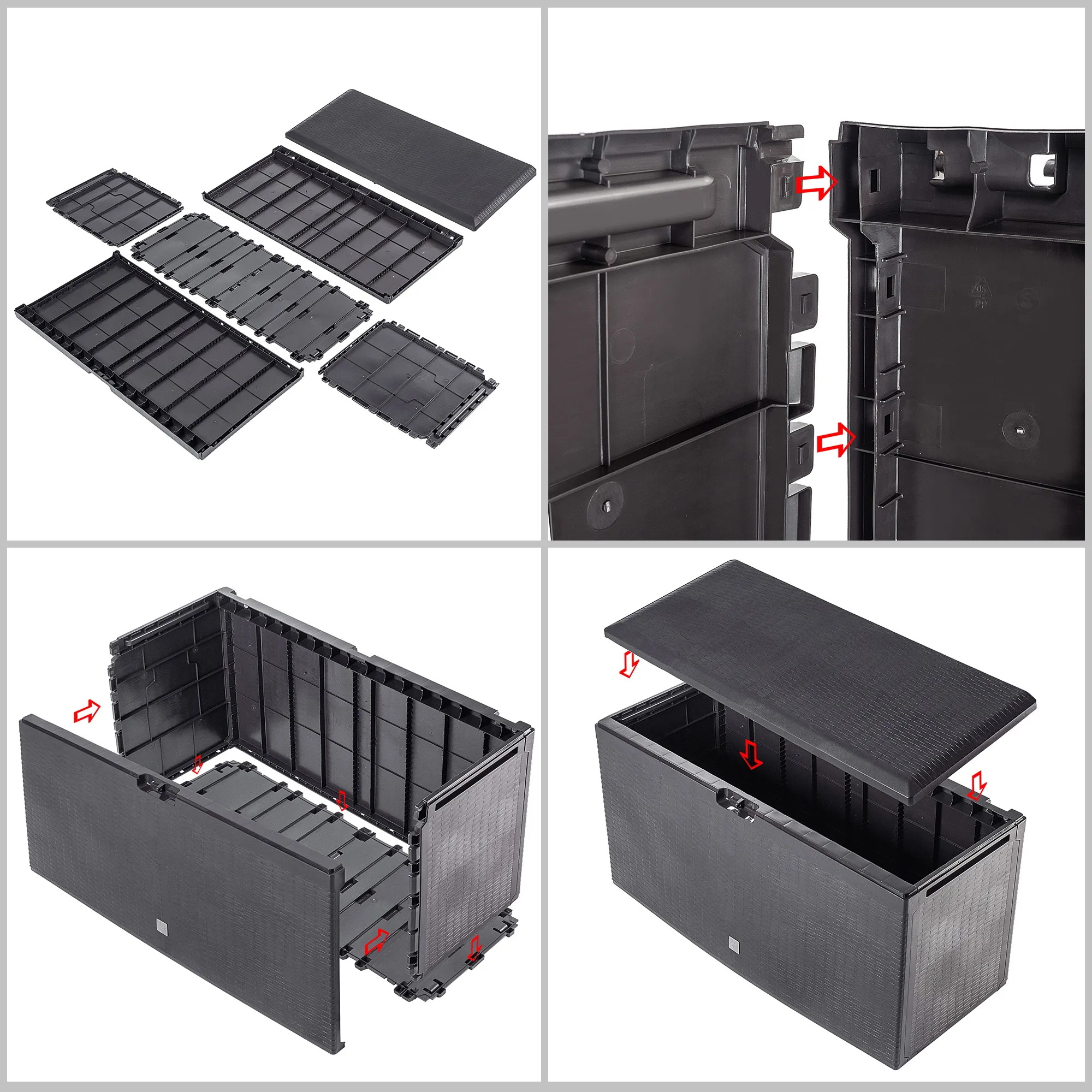 „Megara“ 290 l sodo dėžė, tamsiai ruda