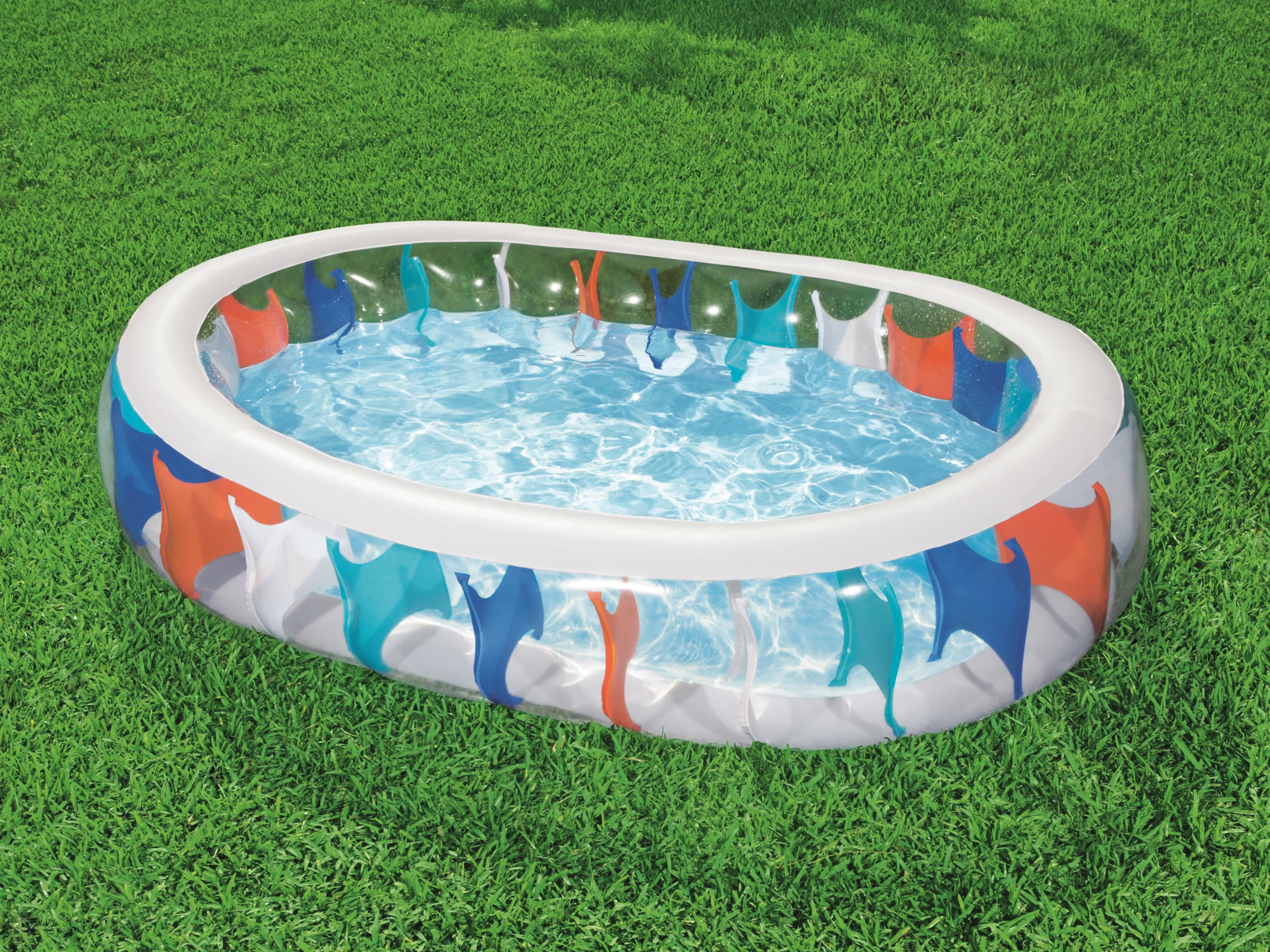 Pripučiamas baseinas 229 x 152 x 51 cm Bestway 54066 - nuotrauka 1