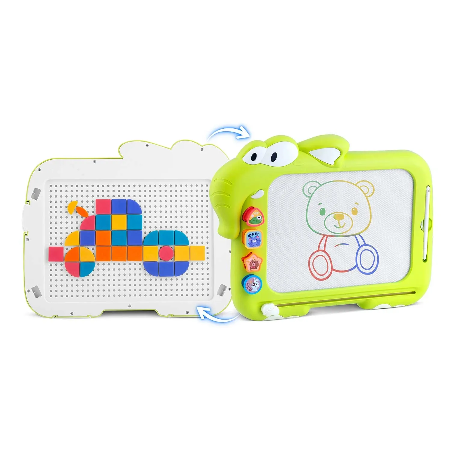 Ricokids RK-823 magnetinė dėlionė vaikams, tangramas - nuotrauka 1
