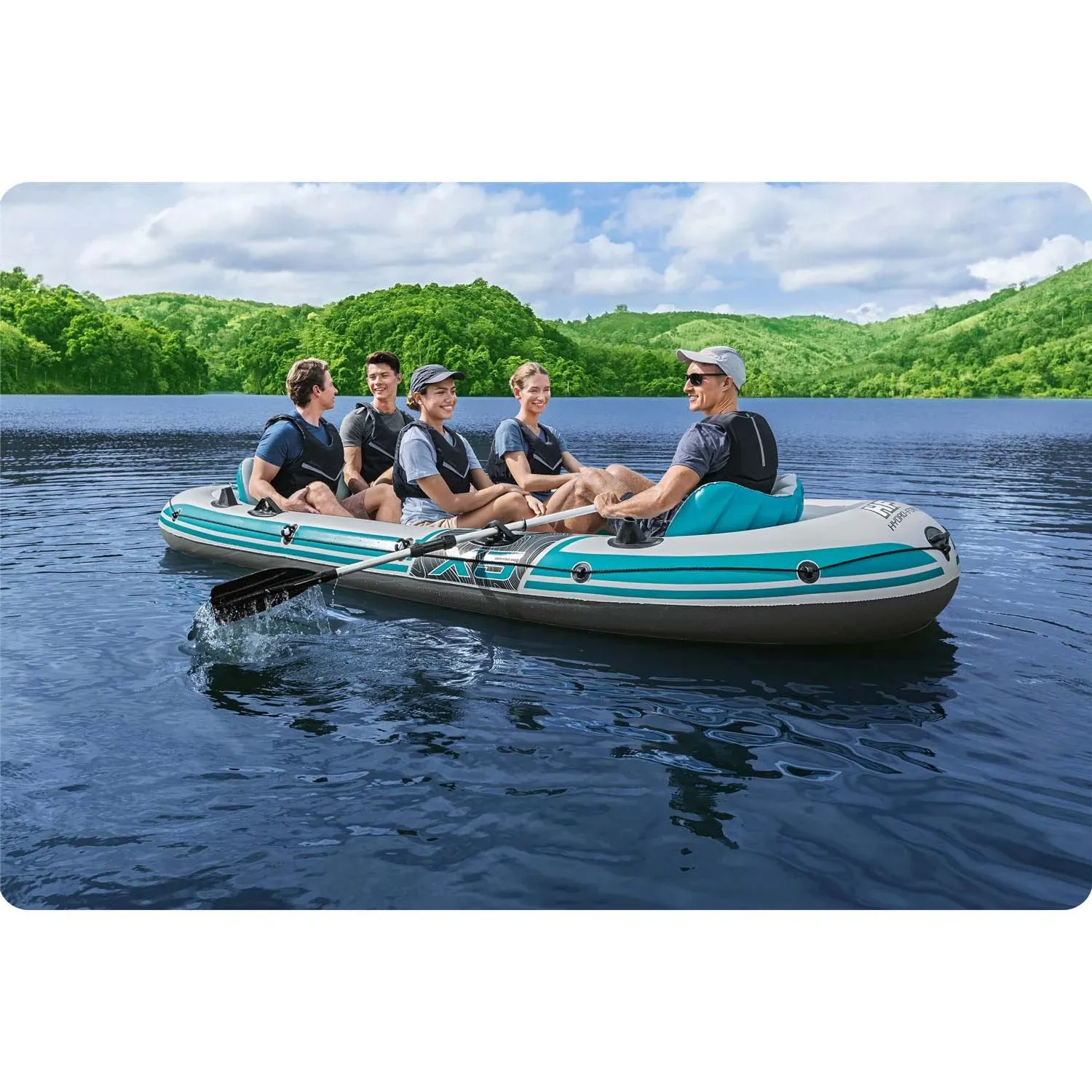 Pripučiama valtis Hydro-Force Adventure Elite X5 Bestway 65159 - nuotrauka 1