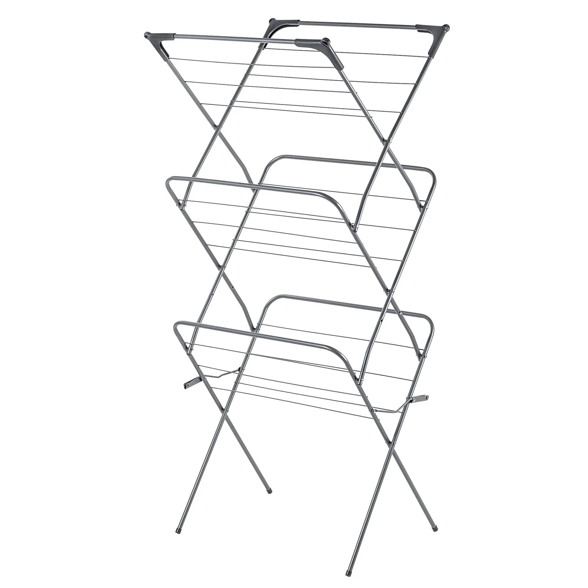 Vertikali drabužių džiovyklė „Pawia“, 138 x 60 cm, juoda