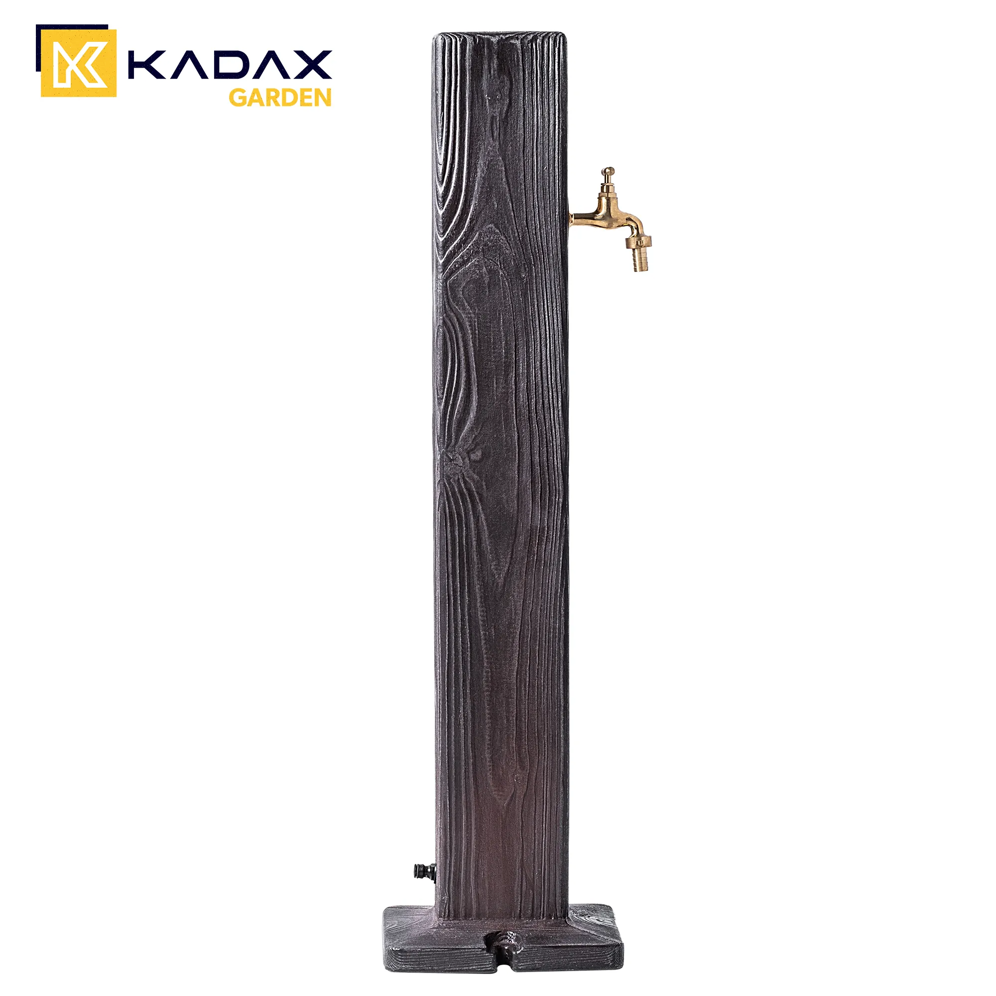 Torres rudas sodo stulpas su maišytuvu