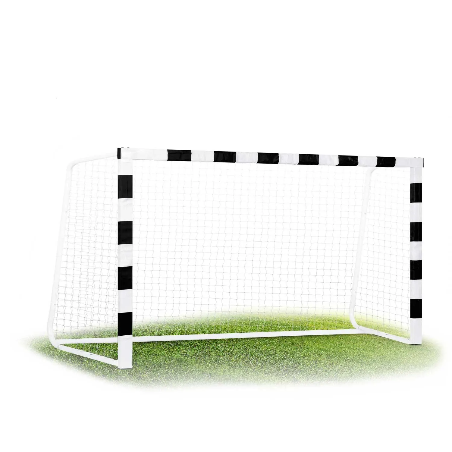 Futbolo vartai 300 x 160 x 90 cm NS-460 juodi ir balti - nuotrauka 1