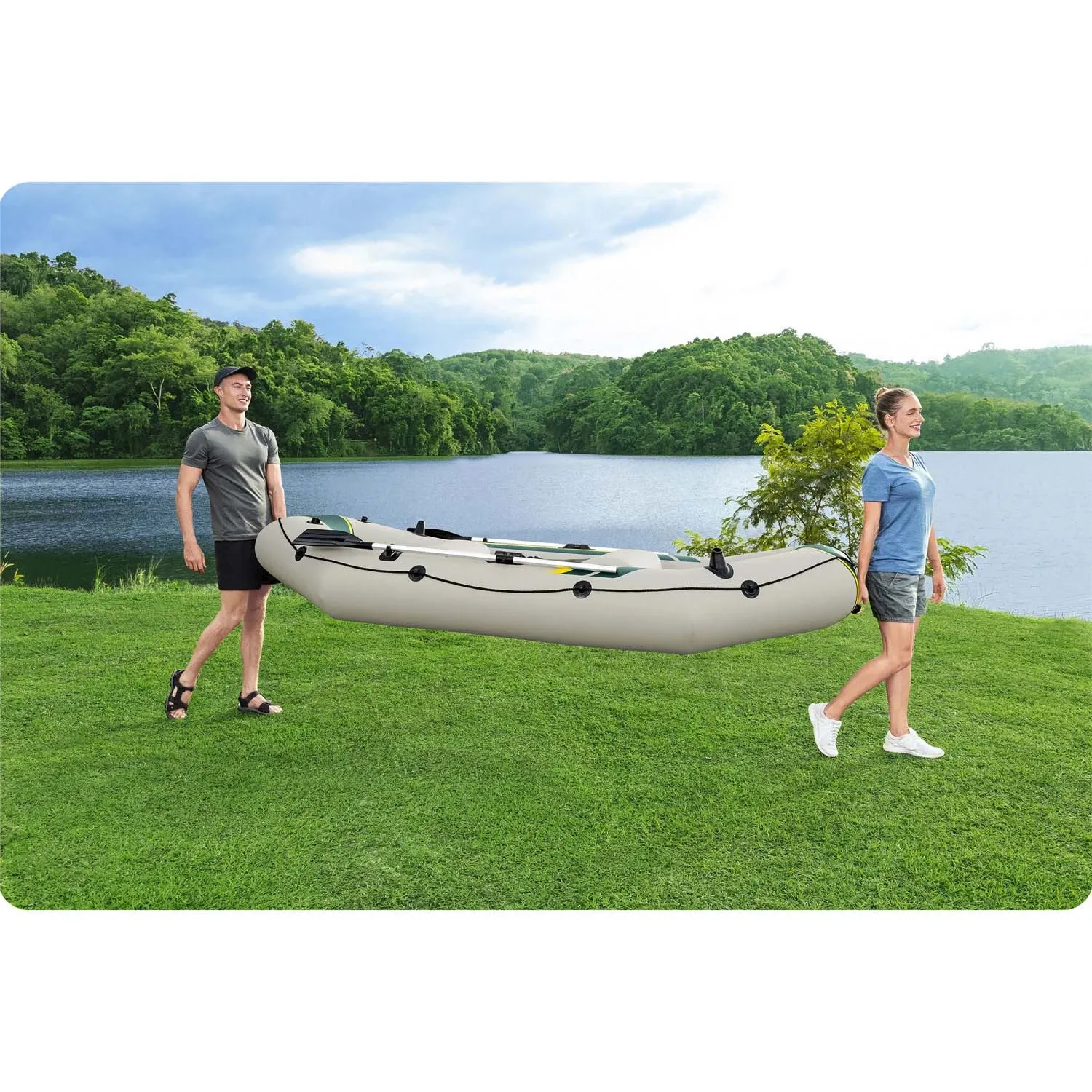 Pripučiama valtis Hydro-Force Ranger Elite X3 Bestway 65160 - nuotrauka 1