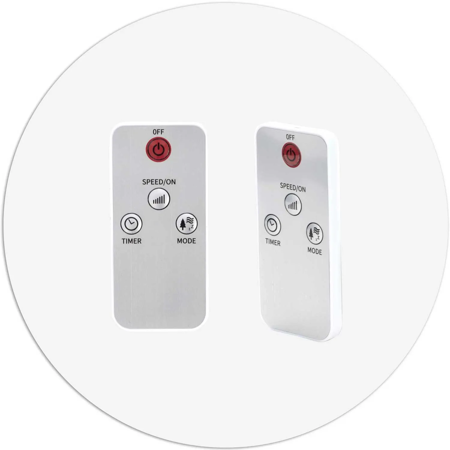 Berdsen 355100 grindų ventiliatorius, baltas ir pilkas - nuotrauka 1