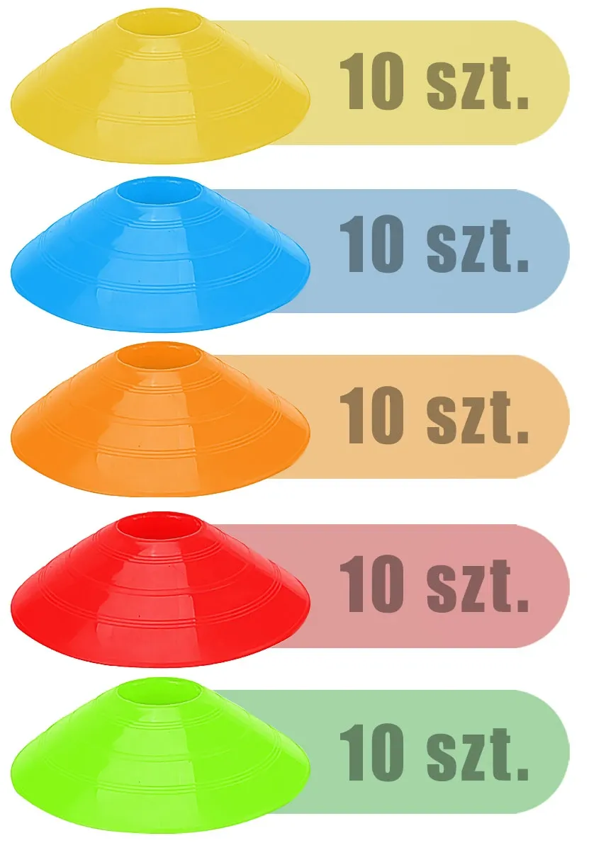 Treniruočių kūgiai 50 vnt. Neo-Sport NS-968 - nuotrauka 1