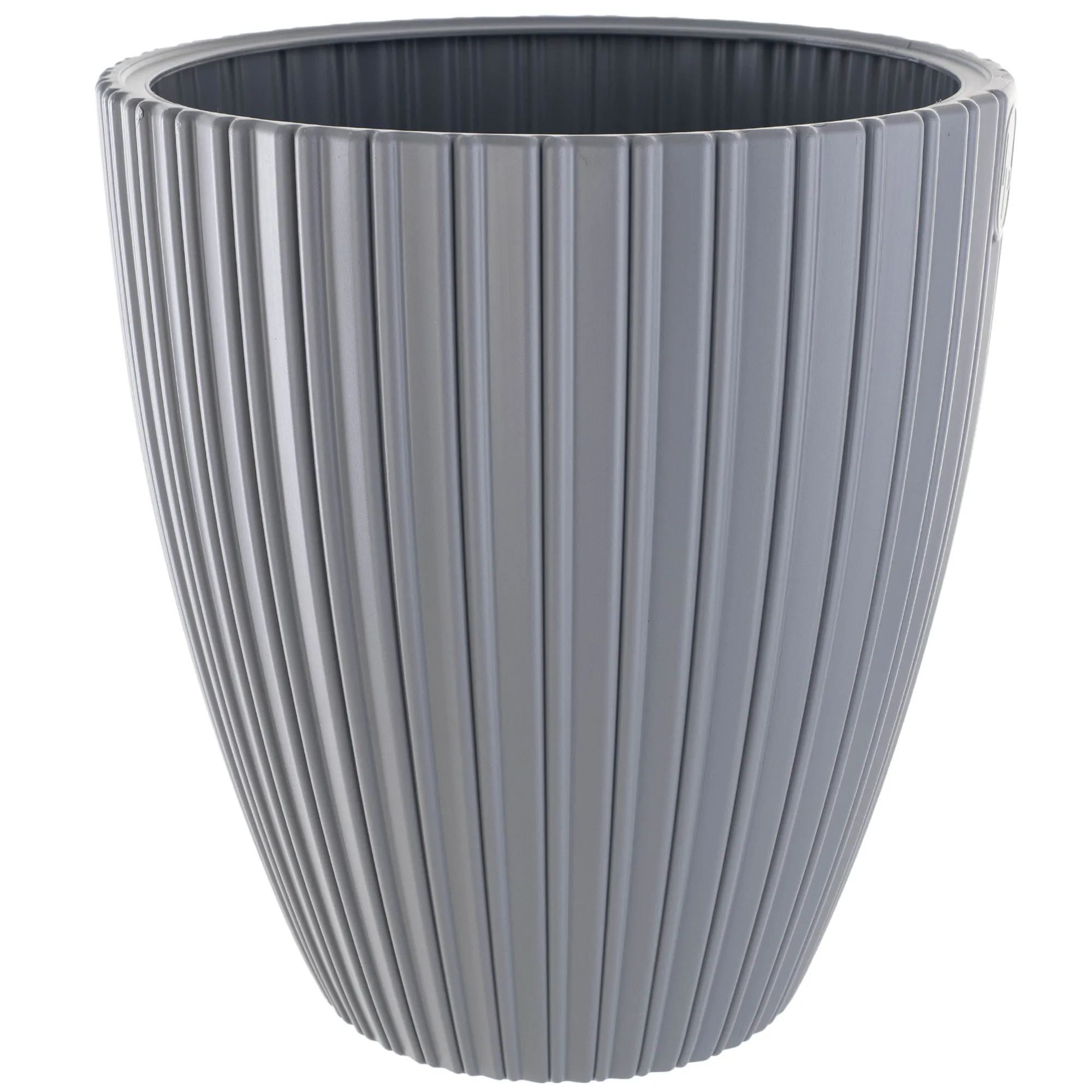 Raivael gėlių vazonas 30 cm platinos spalvos