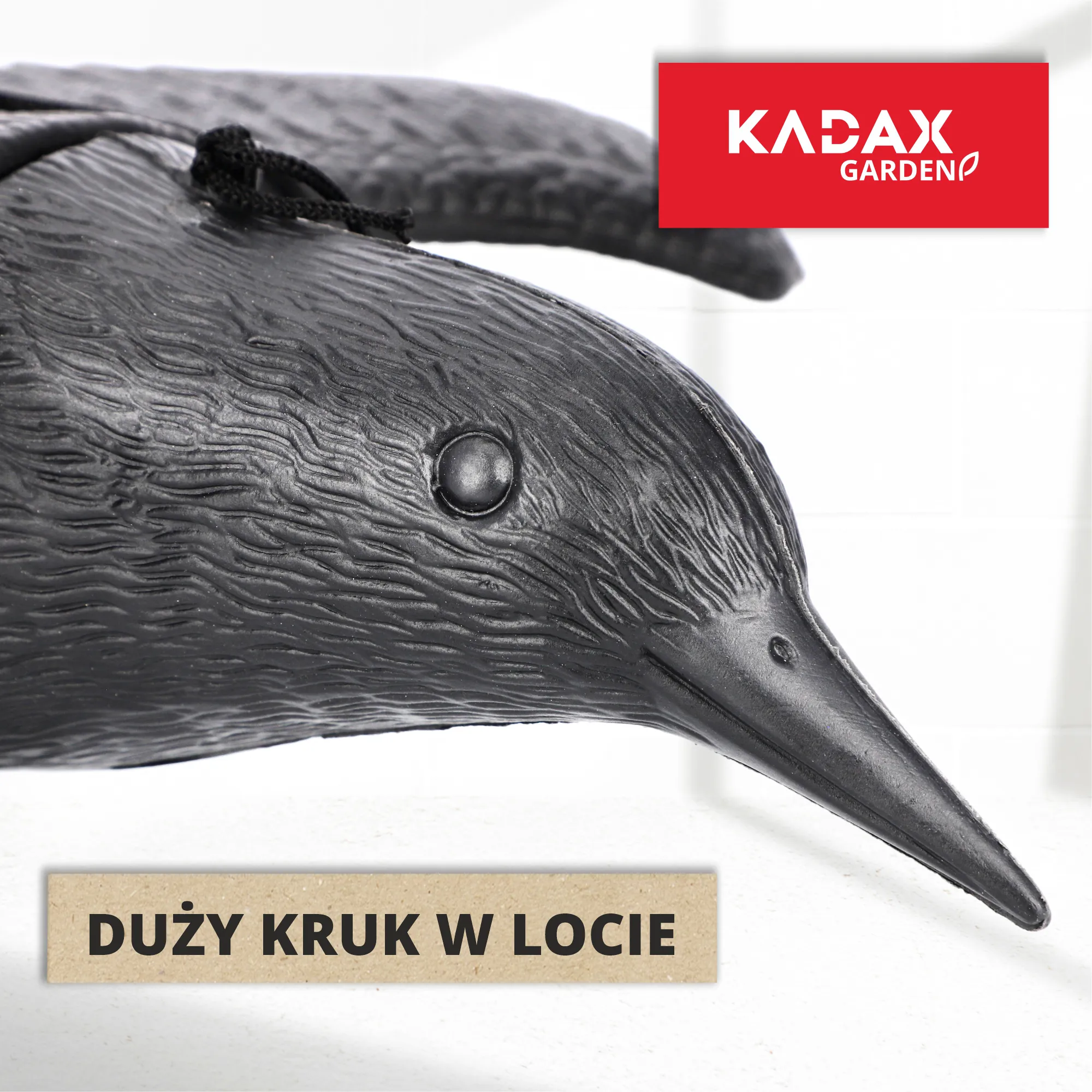 Didelis varnas skrenda 56 cm, paukščių baidytuvas, 2 vnt. pakuotėje