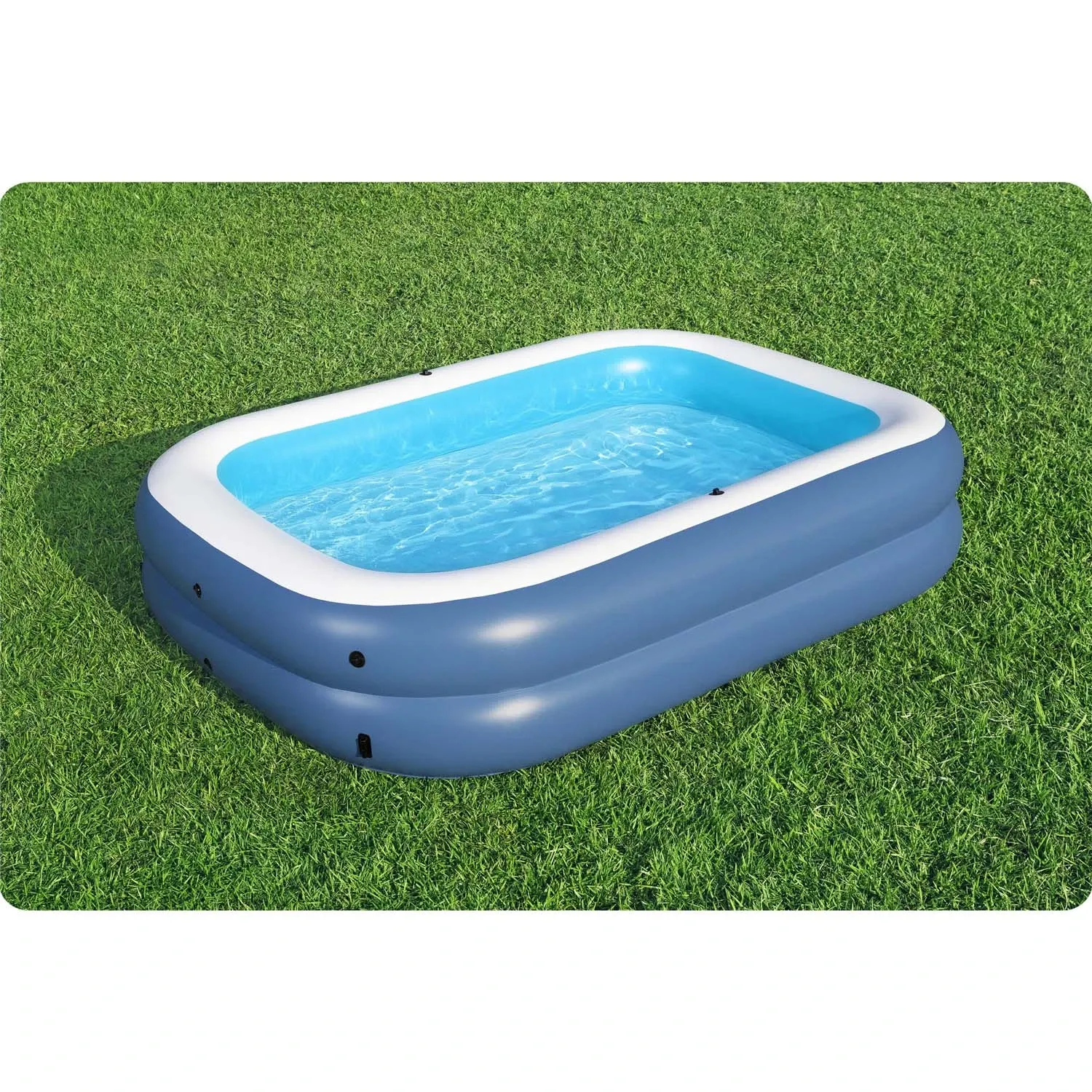 Pripučiamas šeimos baseinas su stogu 254 x 174 x 140 cm Bestway 54449 - nuotrauka 1