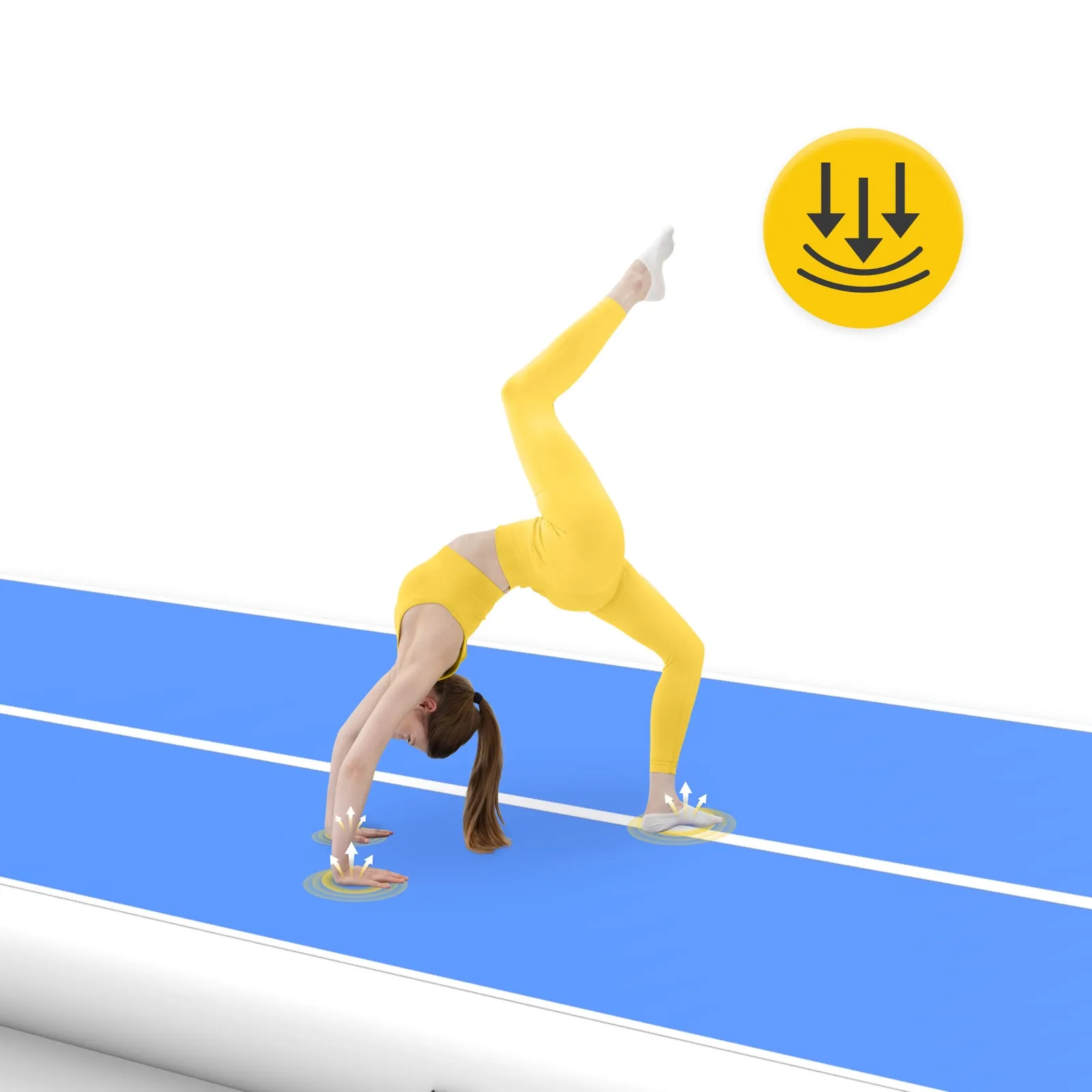 Akrobatinis takelis „AIR MAT PRO“ 12 x 2 x 0