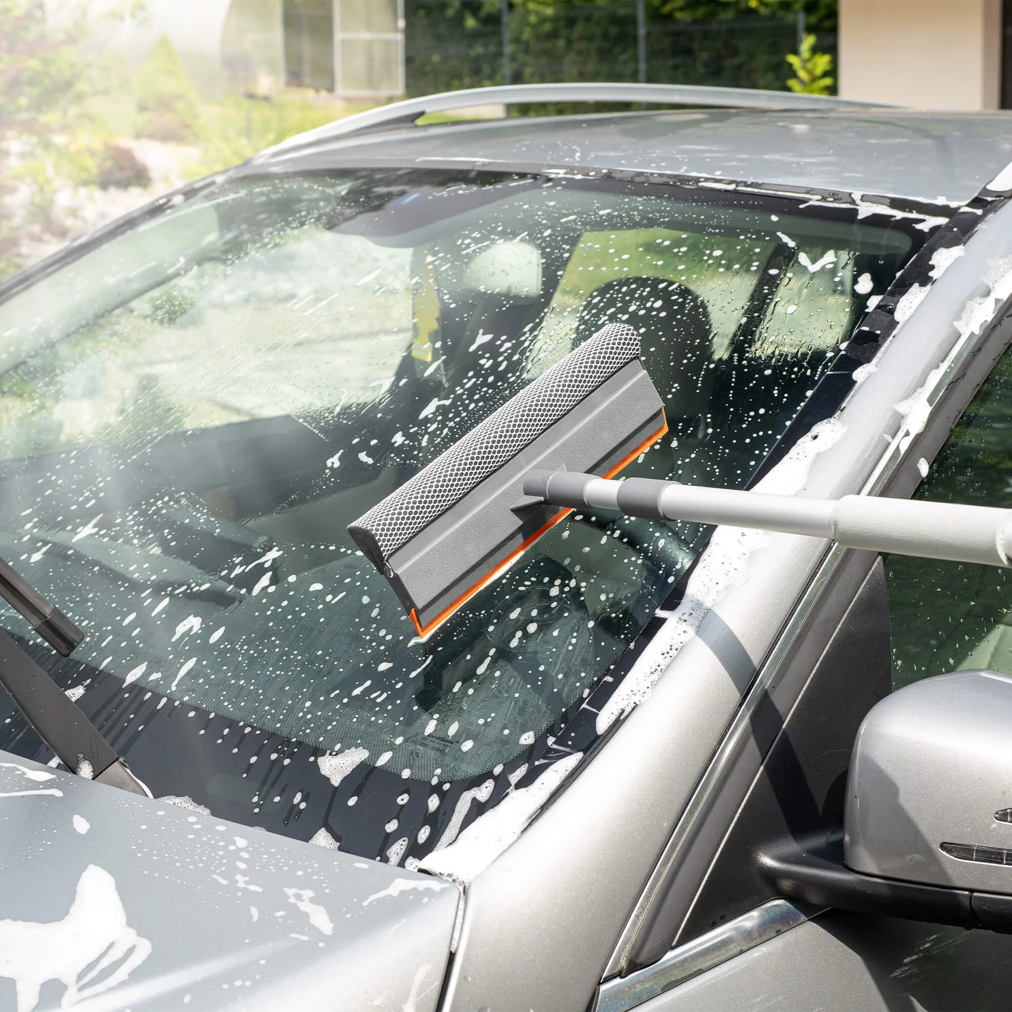 Ranes teleskopinis langų valytuvas su kempine 75-125 x 20 cm