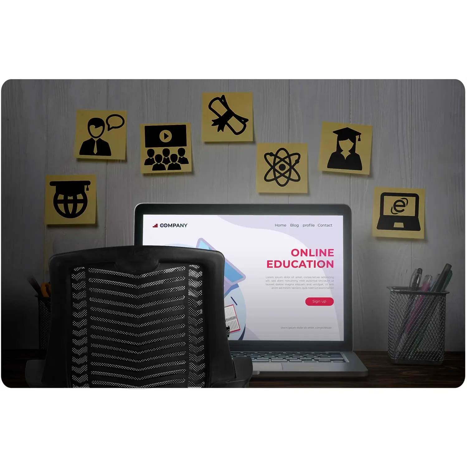 Sofotel Denar mikro tinklelio biuro kėdė, juoda - nuotrauka 1