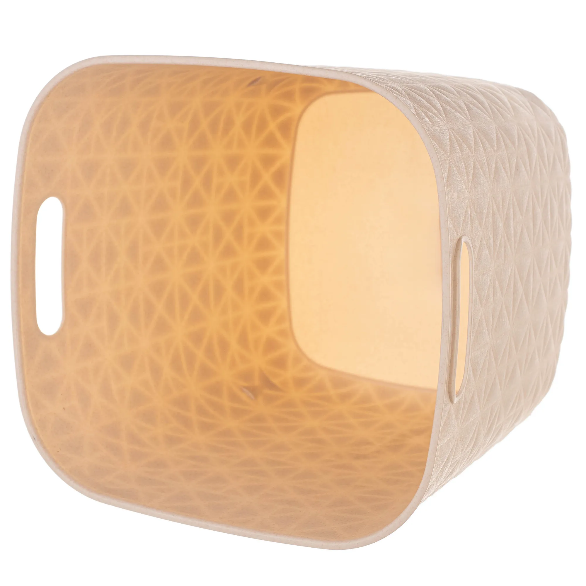 Curver Softex kvadratinis krepšys 15 l kreminis