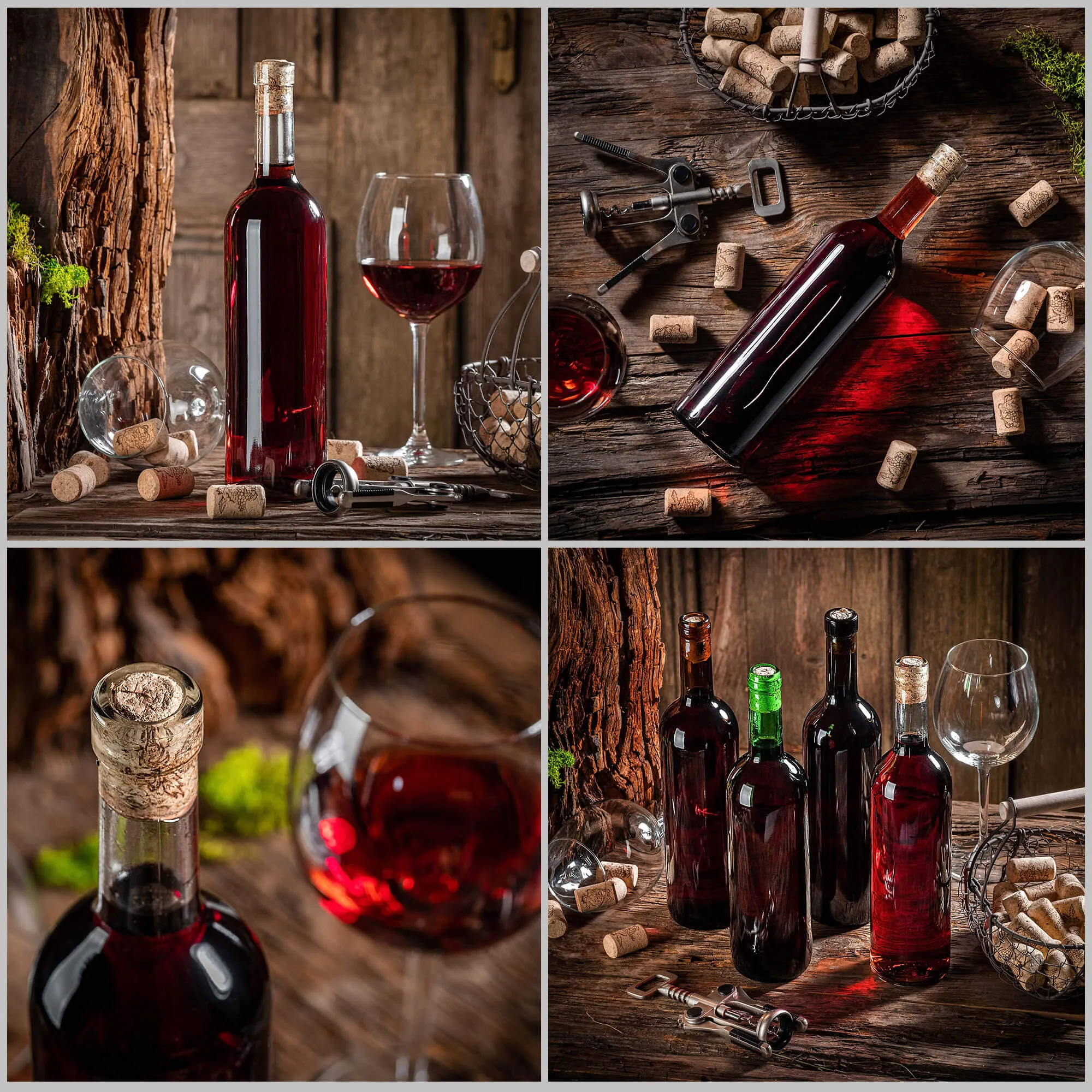 Biagio vyno buteliai 750 ml, balti, be kamščio, 10 vnt.