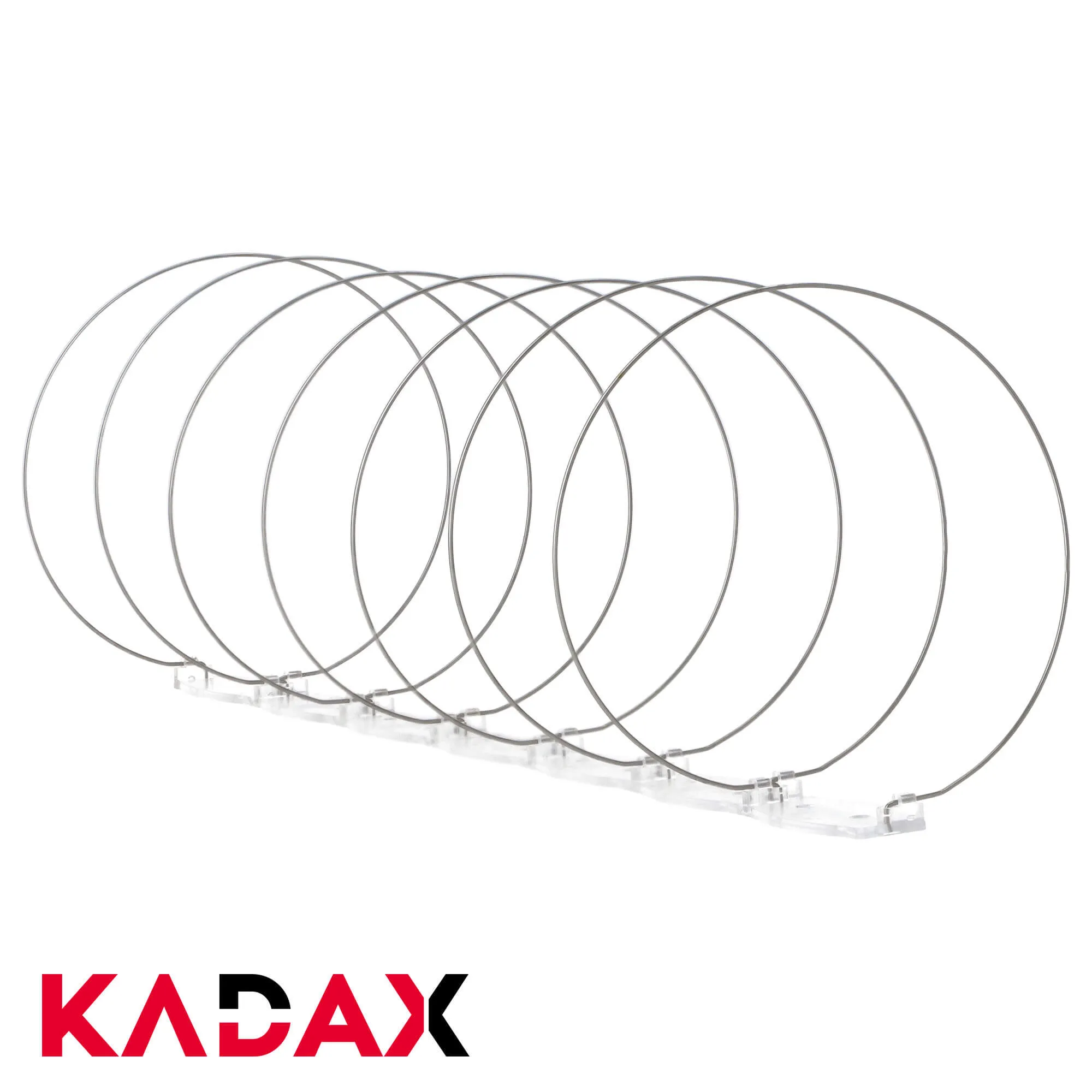 Nerūdijančio plieno spiralė paukščiams 33 cm, 9 vnt.