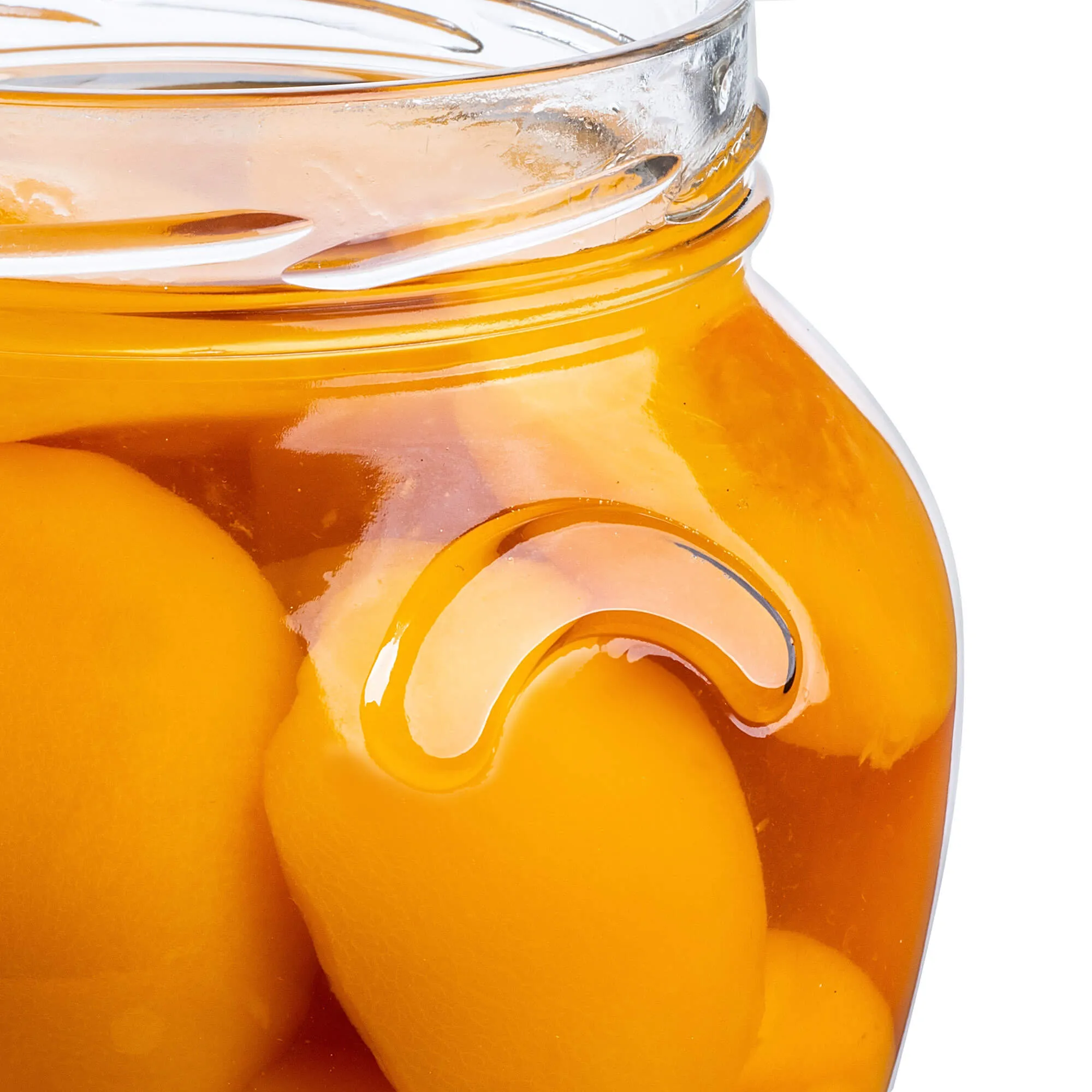 „Sassa“ konservavimo stiklainiai, 1700 ml, 4 vnt., 110 mm, + balti dangteliai