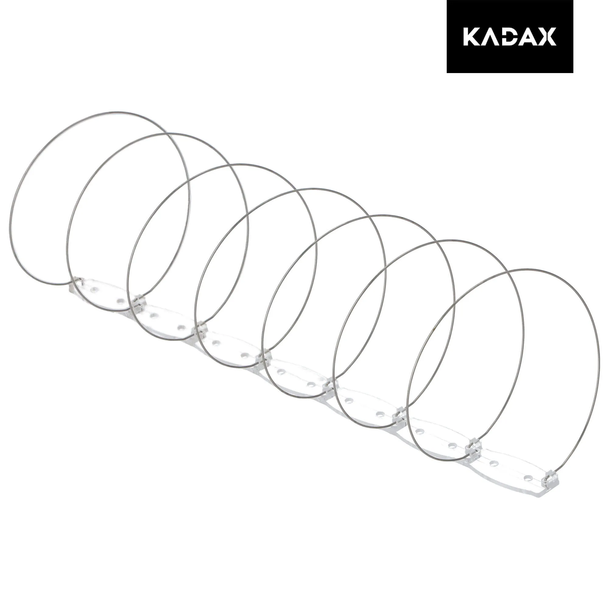 Nerūdijančio plieno spiralė paukščiams 33 cm, 9 vnt.