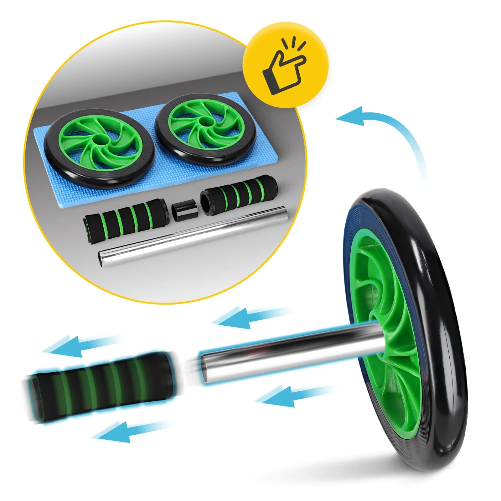 AB WHEEL pilvo preso pratimų ratas