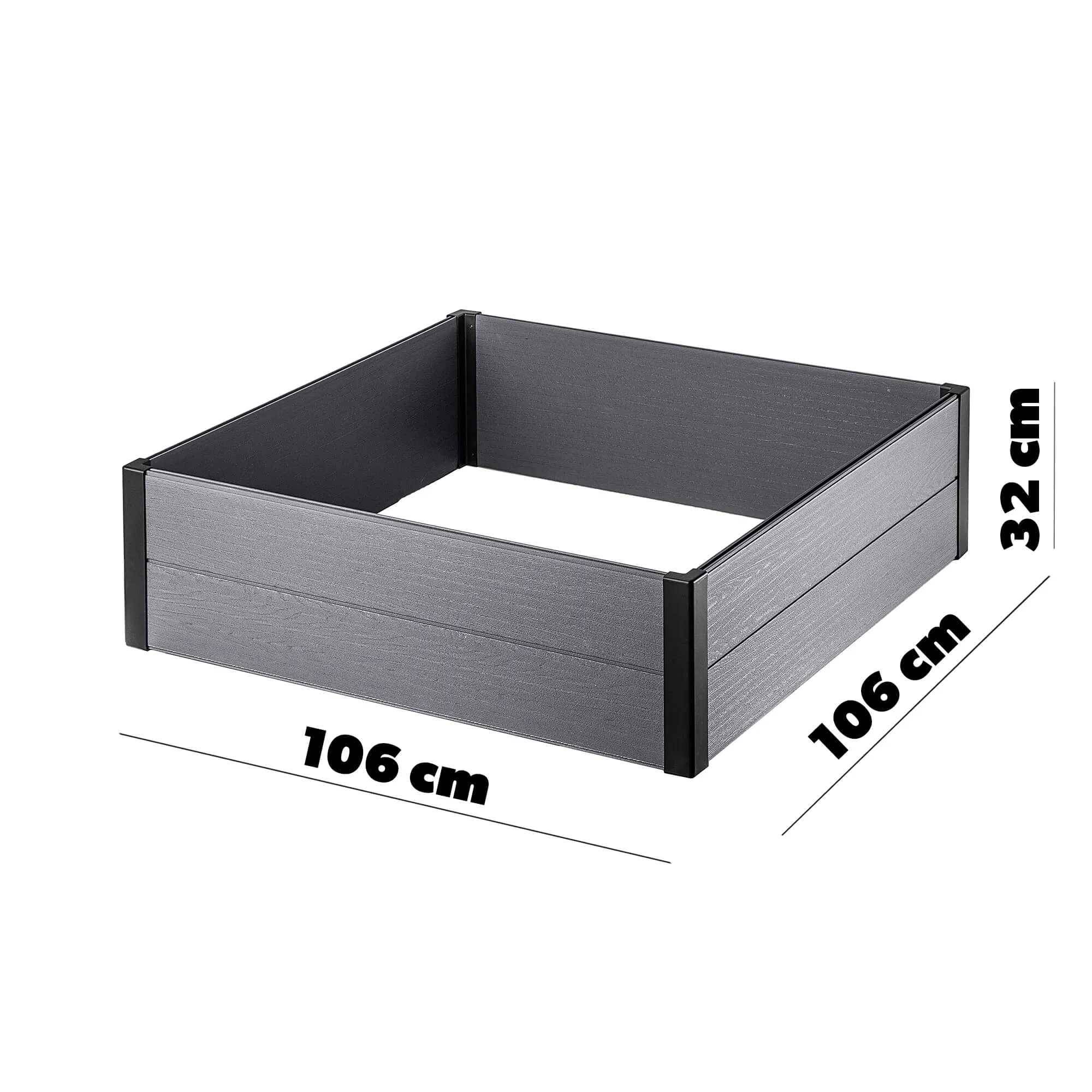 Keter klevo sodo lysvė 106 x 32 cm, pilka