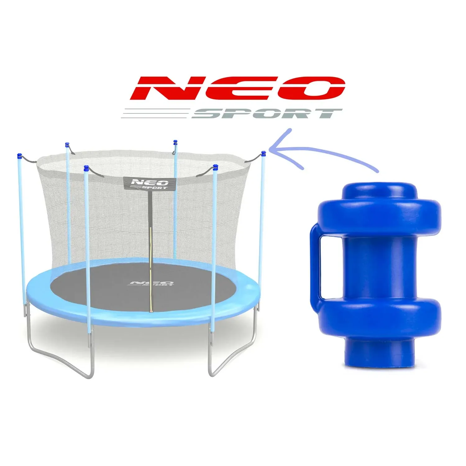 Grybelis „Neo“ tinklo tvirtinimui – sportui - nuotrauka 1