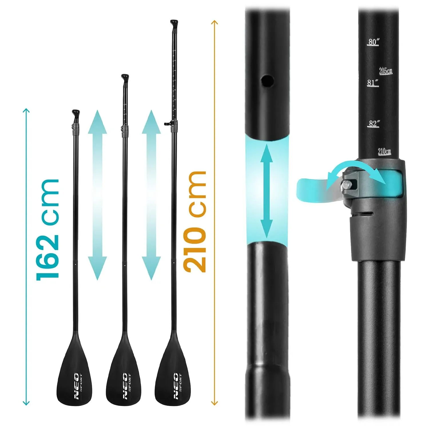 Reefbreak irklentė 350 x 81 x 15 cm Neo-Sport 170106 - nuotrauka 1