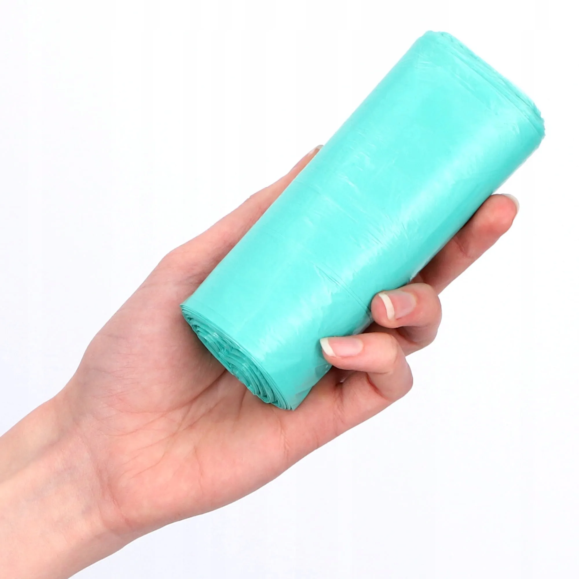 Mėtų spalvos šiukšlių maišai „Ravi Aroma Bags“, 18 l, 30 vnt.