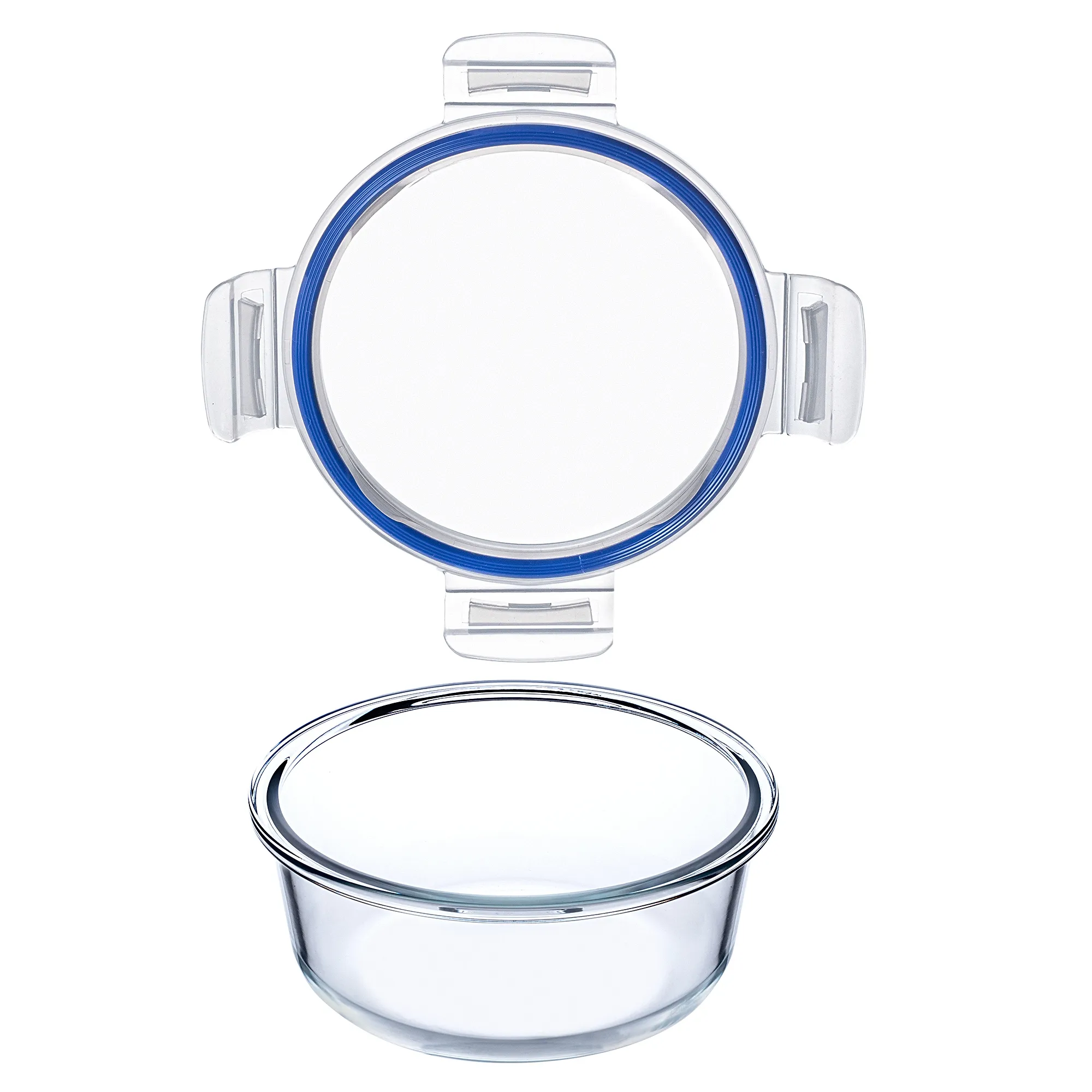 „Athie“ 950 ml apvalus stiklinis maisto indas