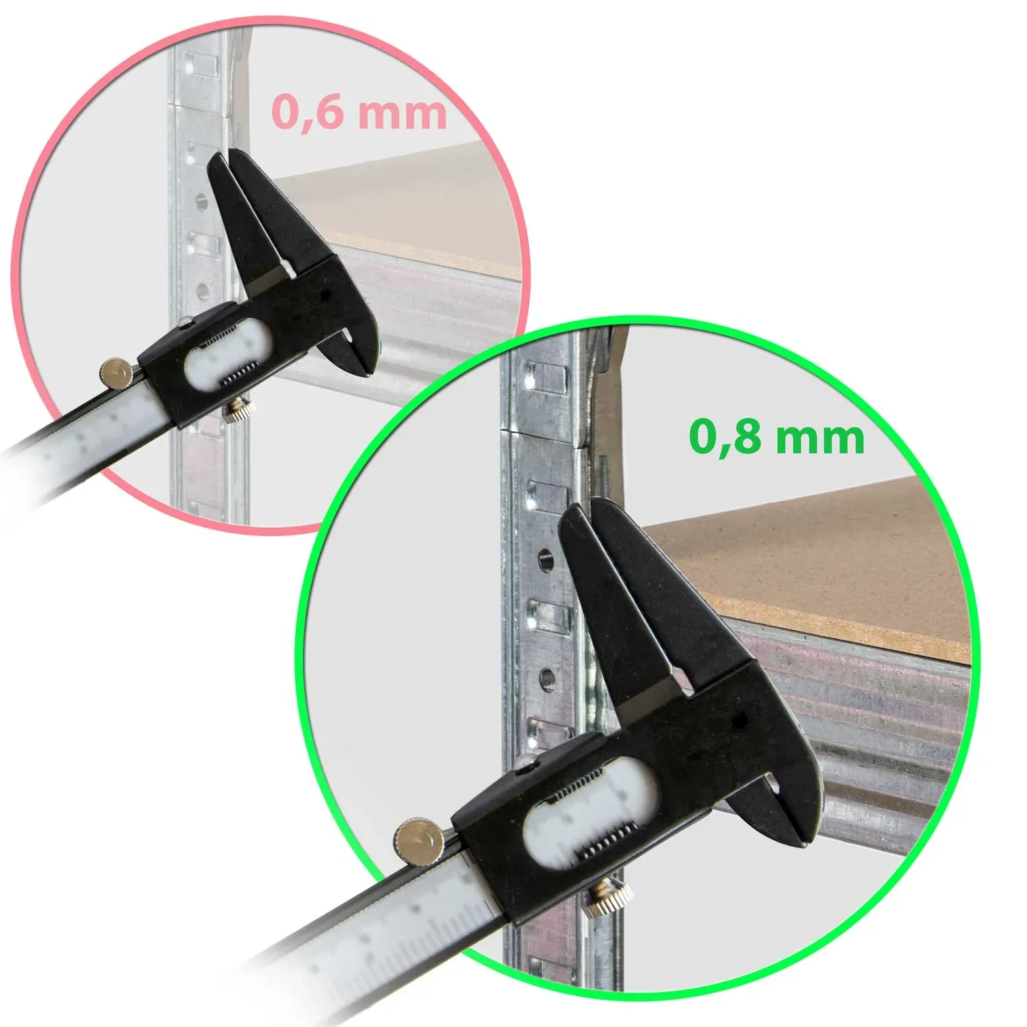 Metalinė lentyna daiktams laikyti 150 x 75 x 30 cm Humberg 4840 - nuotrauka 1