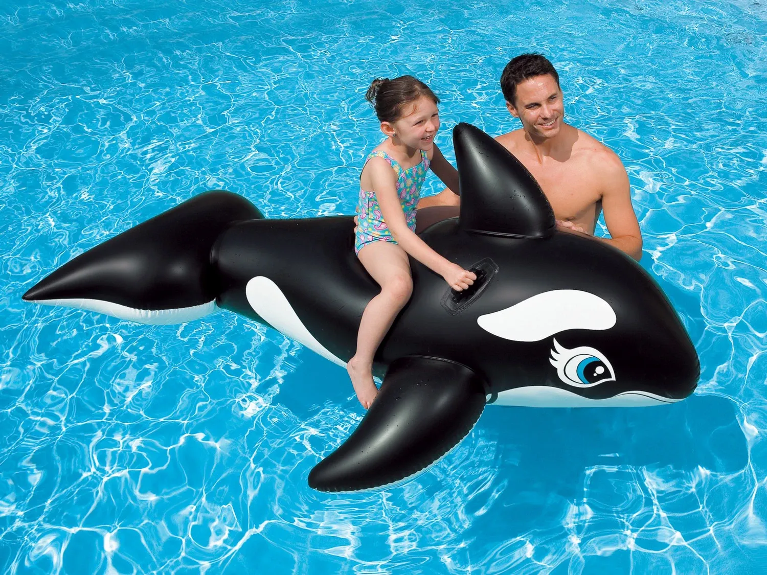 Pripučiamas žaislas Orka 193 x 119 cm INTEX 58561 - nuotrauka 1