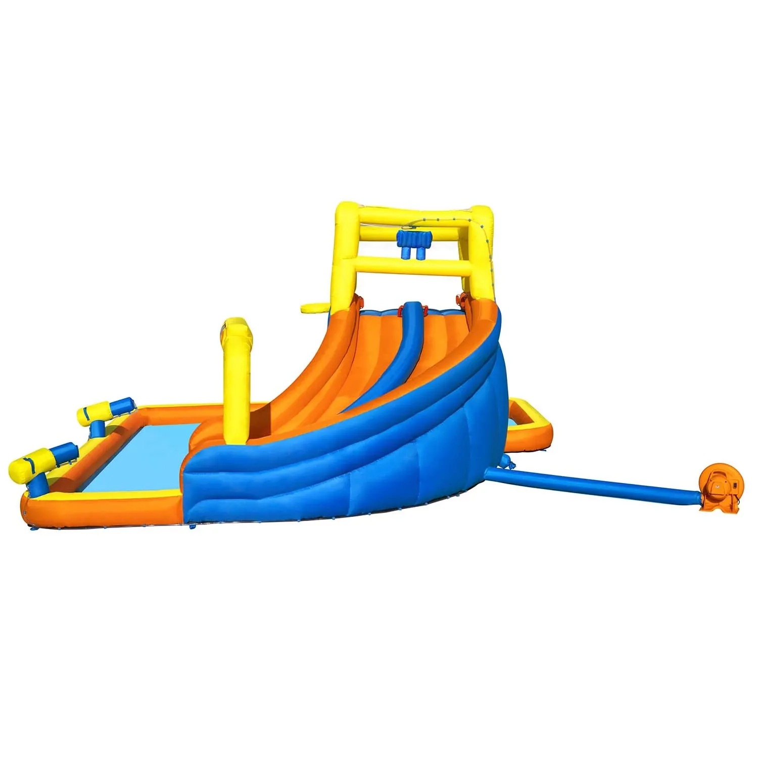 Pripučiama žaidimų aikštelė „Mega Park“, 551 x 502 x 265 cm, „Bestway 53377“. - nuotrauka 1