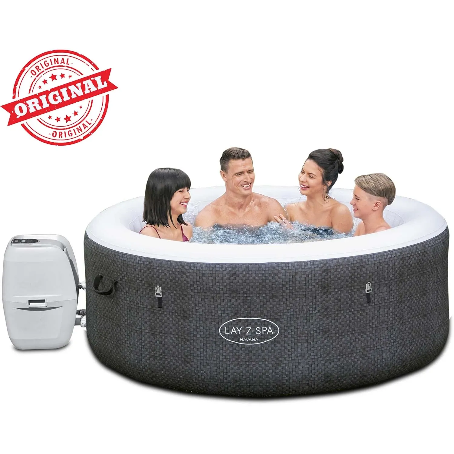 Pripučiama SPA vonia „Lay-Z Havana“ 4 asmenims, „Bestway 60035“ - nuotrauka 1